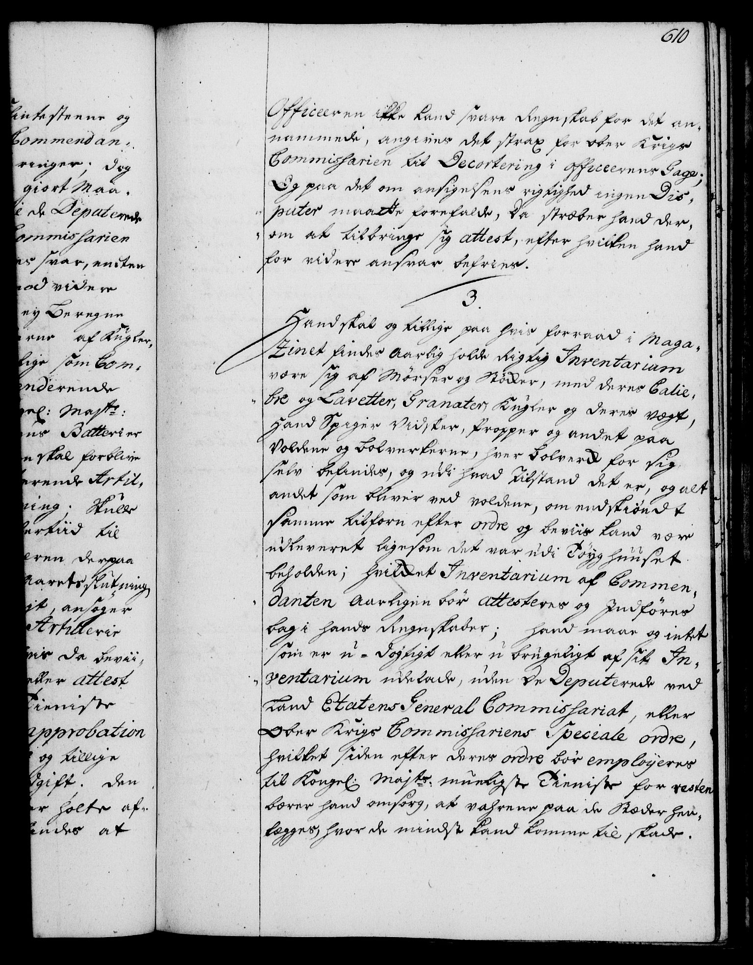 Rentekammeret, Kammerkanselliet, AV/RA-EA-3111/G/Gg/Ggi/L0002: Norsk instruksjonsprotokoll med register (merket RK 53.35), 1729-1751, s. 610