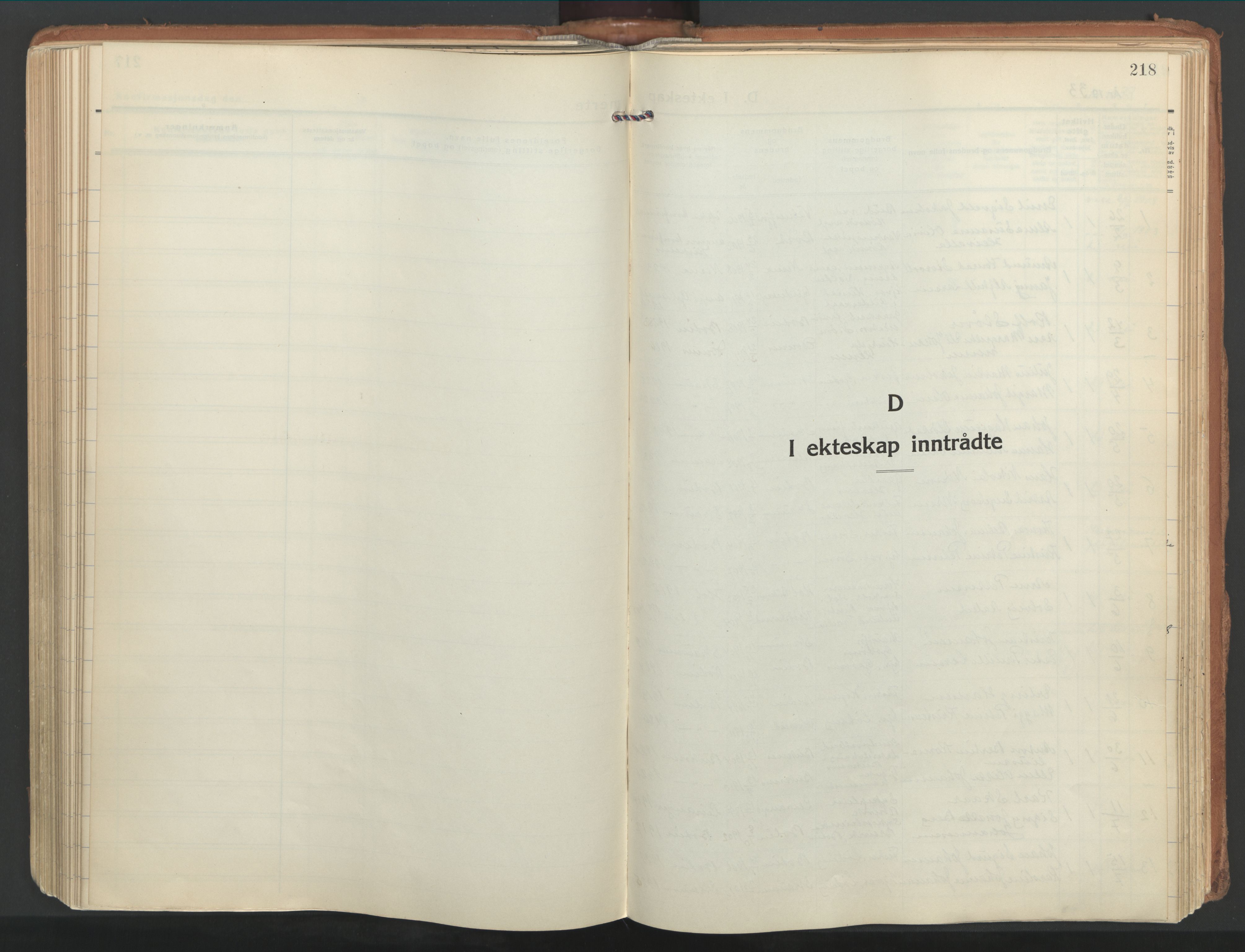 Ministerialprotokoller, klokkerbøker og fødselsregistre - Nordland, SAT/A-1459/802/L0061: Ministerialbok nr. 802A08, 1933-1946, s. 218