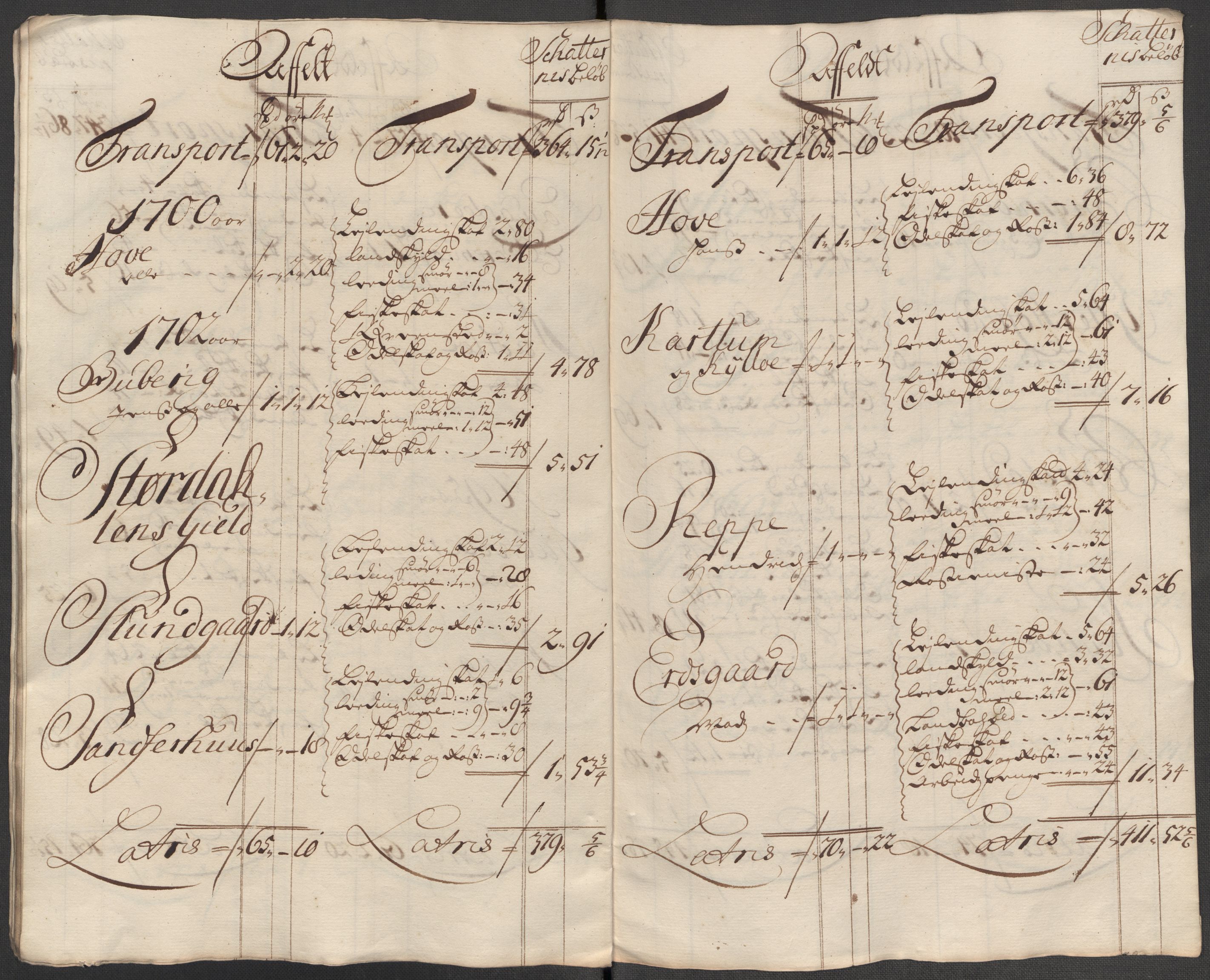 Rentekammeret inntil 1814, Reviderte regnskaper, Fogderegnskap, AV/RA-EA-4092/R62/L4205: Fogderegnskap Stjørdal og Verdal, 1715, s. 290