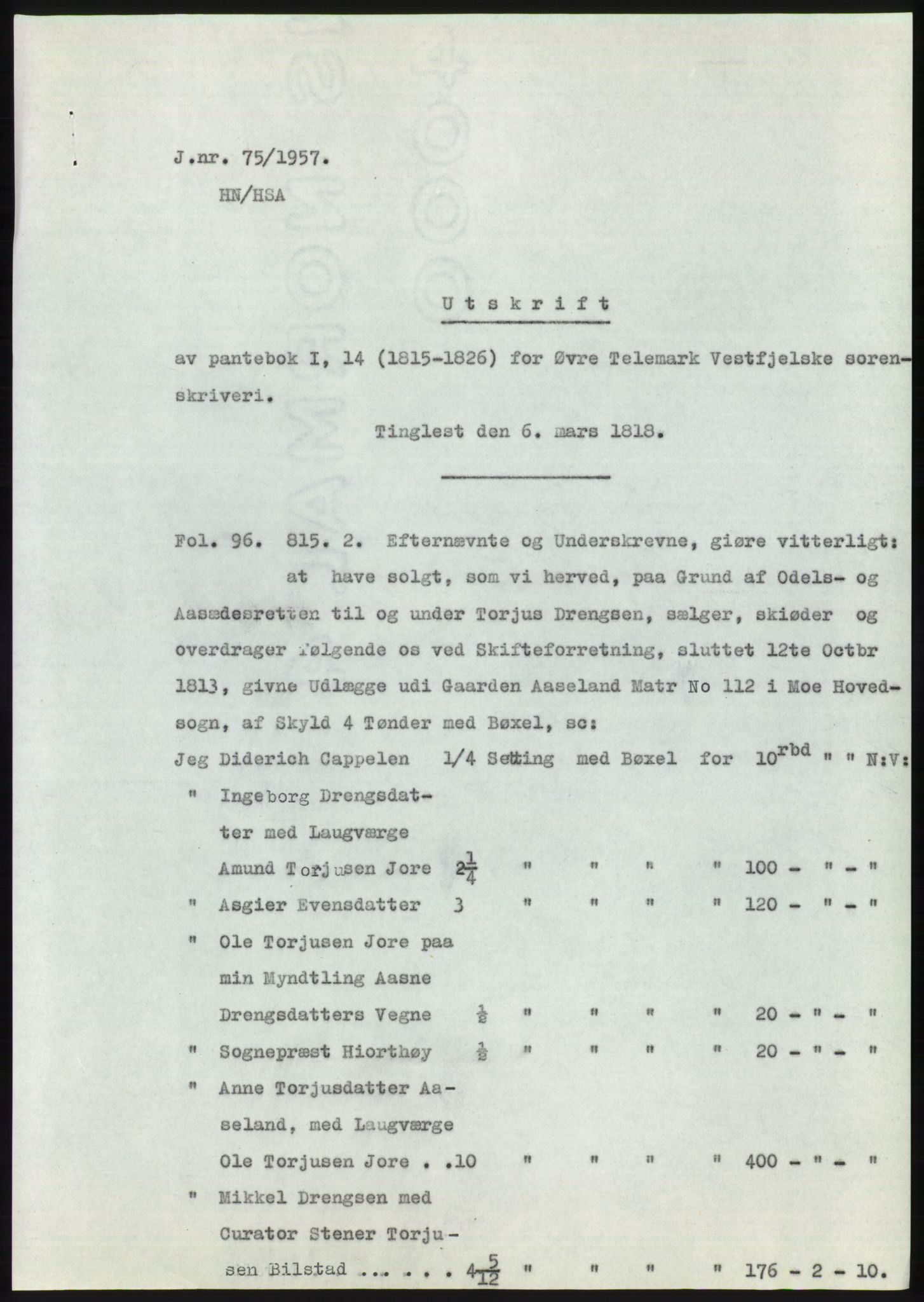 Statsarkivet i Kongsberg, SAKO/A-0001, 1956-1957, s. 120