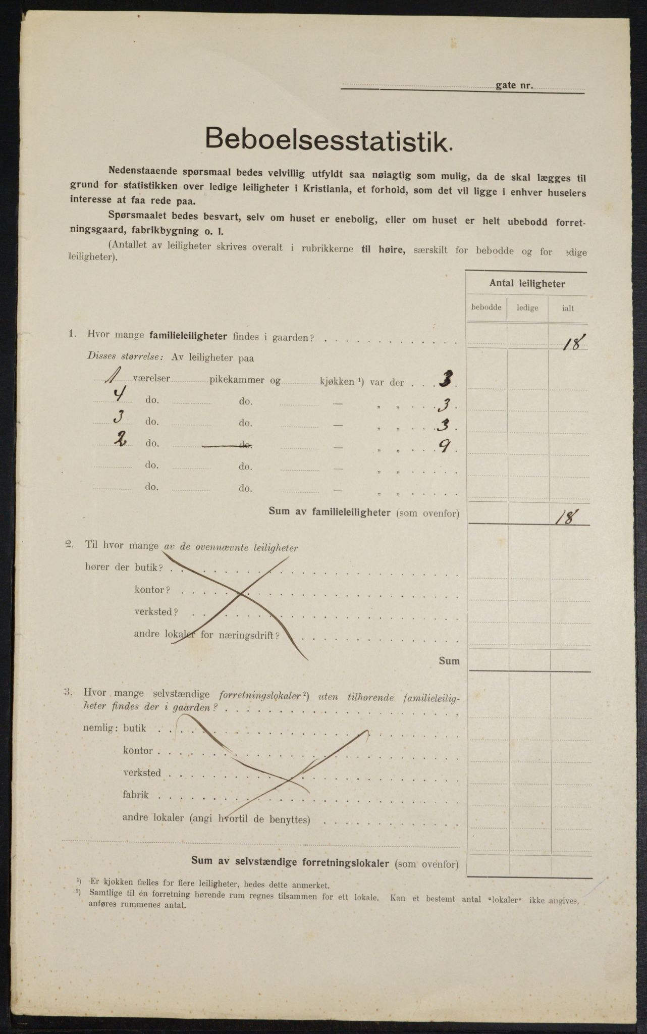 OBA, Kommunal folketelling 1.2.1914 for Kristiania, 1914, s. 5667