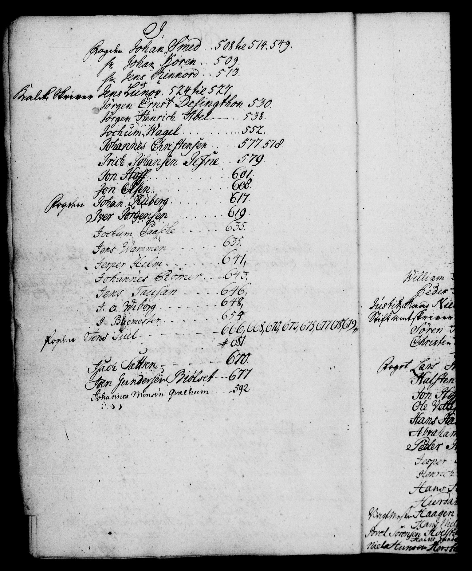 Rentekammeret, Kammerkanselliet, RA/EA-3111/G/Gh/Ghd/L0003: Kausjonsprotokoll med register (merket RK 53.41), 1732-1744