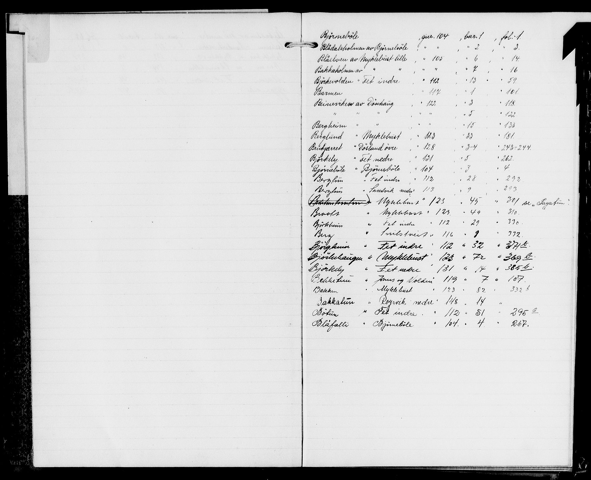 Sunnhordland sorenskrivar, SAB/A-2401/1/G/Ga/Gae/L0009: Panteregister nr. II.A.e.9, 1921-1954