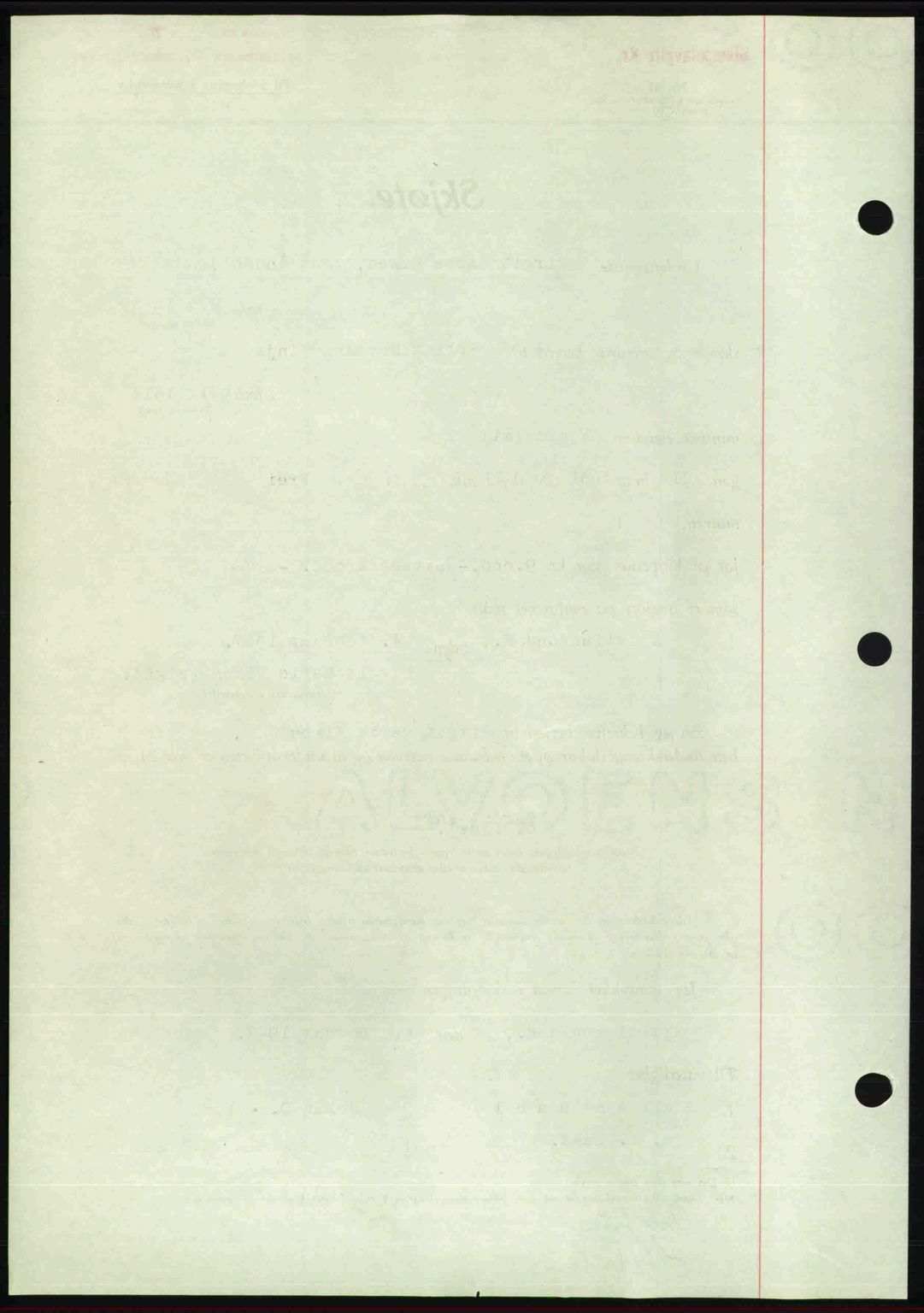 Nordmøre sorenskriveri, AV/SAT-A-4132/1/2/2Ca: Pantebok nr. A104, 1947-1947, Dagboknr: 305/1947