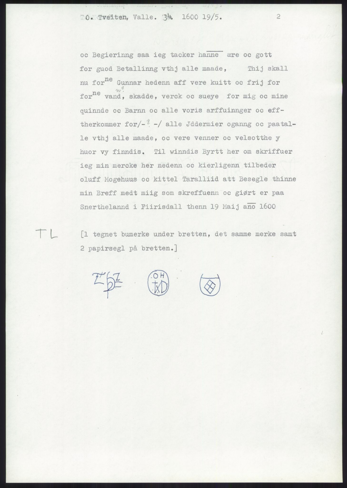 Samlinger til kildeutgivelse, Diplomavskriftsamlingen, RA/EA-4053/H/Ha, s. 74