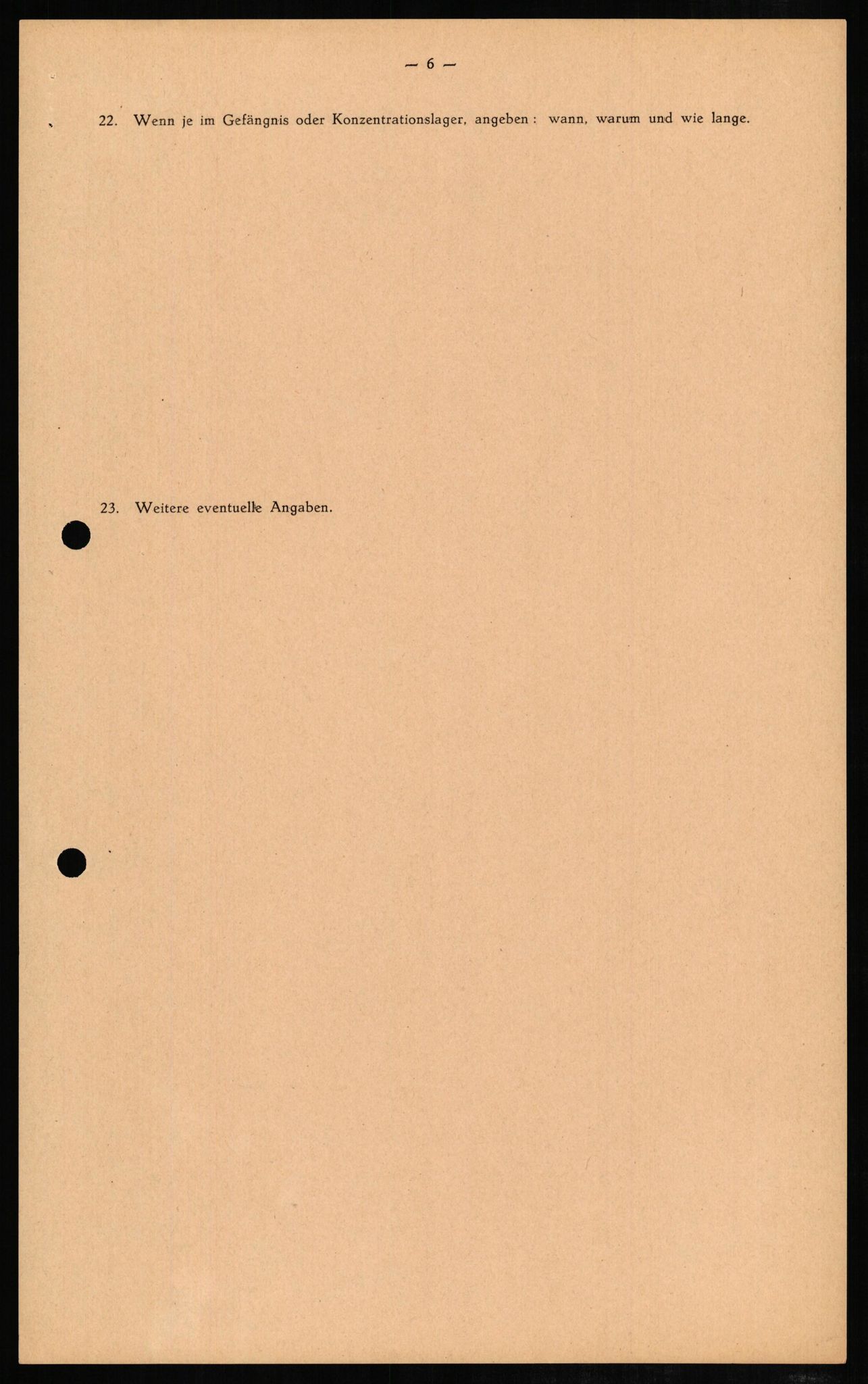 Forsvaret, Forsvarets overkommando II, AV/RA-RAFA-3915/D/Db/L0008: CI Questionaires. Tyske okkupasjonsstyrker i Norge. Tyskere., 1945-1946, s. 397