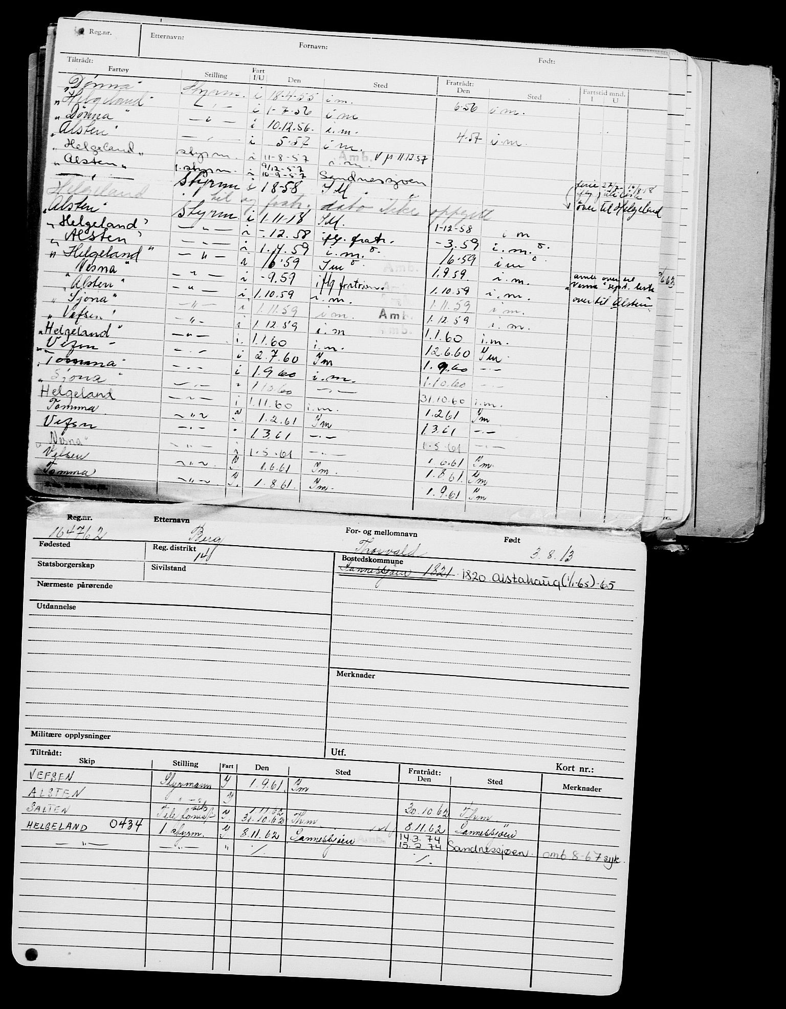 Direktoratet for sjømenn, AV/RA-S-3545/G/Gb/L0114: Hovedkort, 1913, s. 476