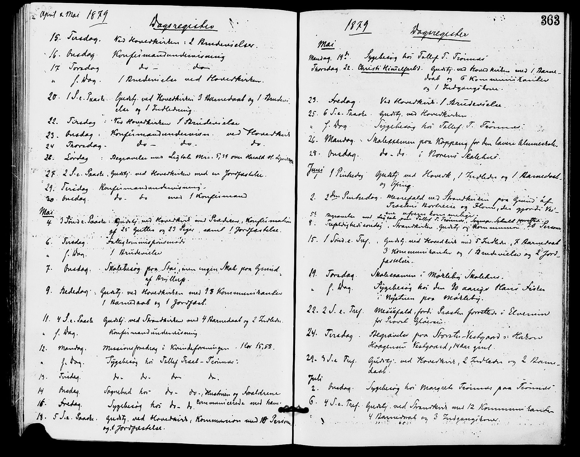 Stor-Elvdal prestekontor, AV/SAH-PREST-052/H/Ha/Haa/L0001: Ministerialbok nr. 1, 1871-1882, s. 363