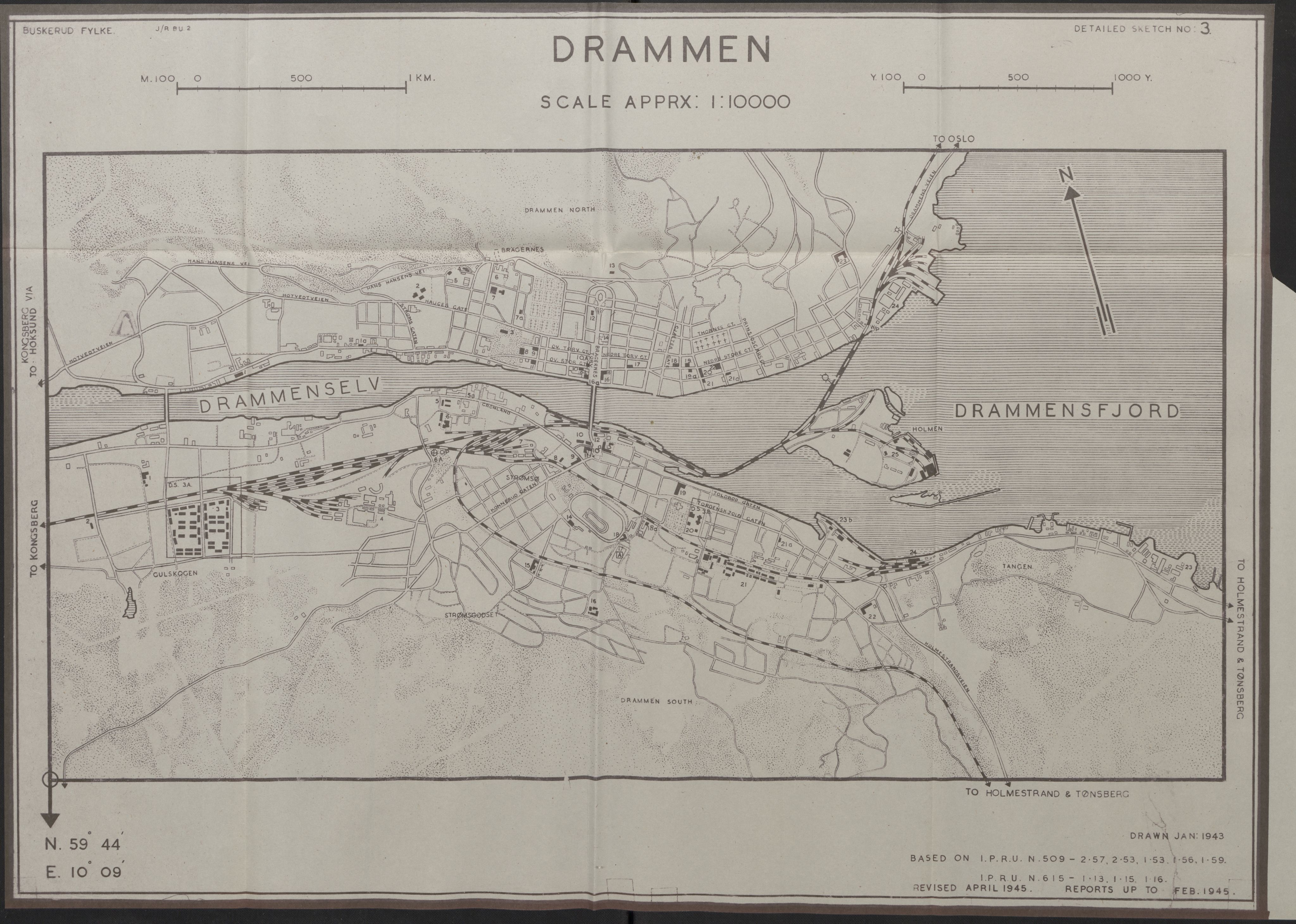 Forsvaret, Forsvarets overkommando II, AV/RA-RAFA-3915/D/Dd/L0003: Buskerud, 1943-1945, s. 33