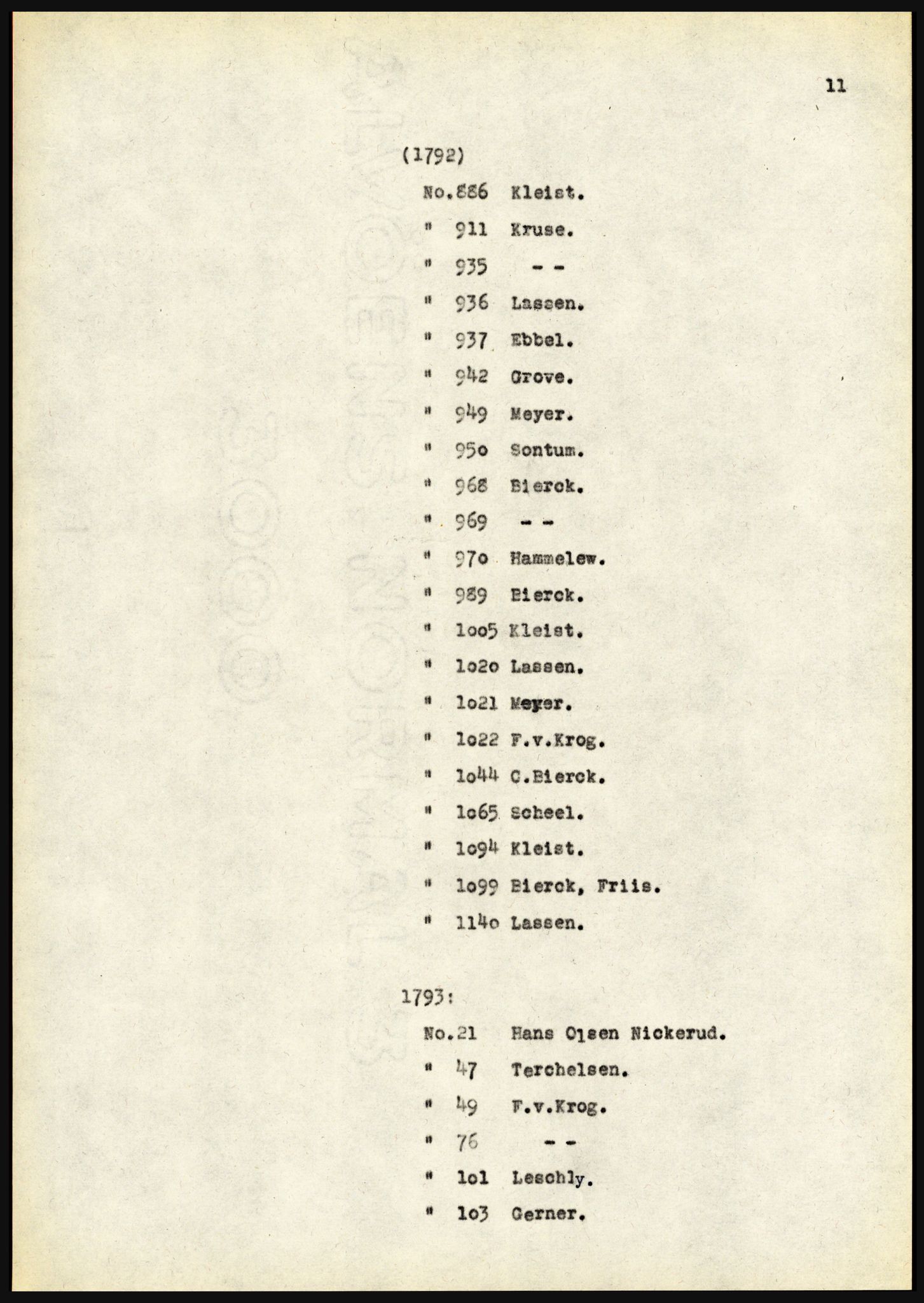 Riksarkivet, Seksjon for eldre arkiv og spesialsamlinger, AV/RA-EA-6797/H/Ha, 1953, s. 11