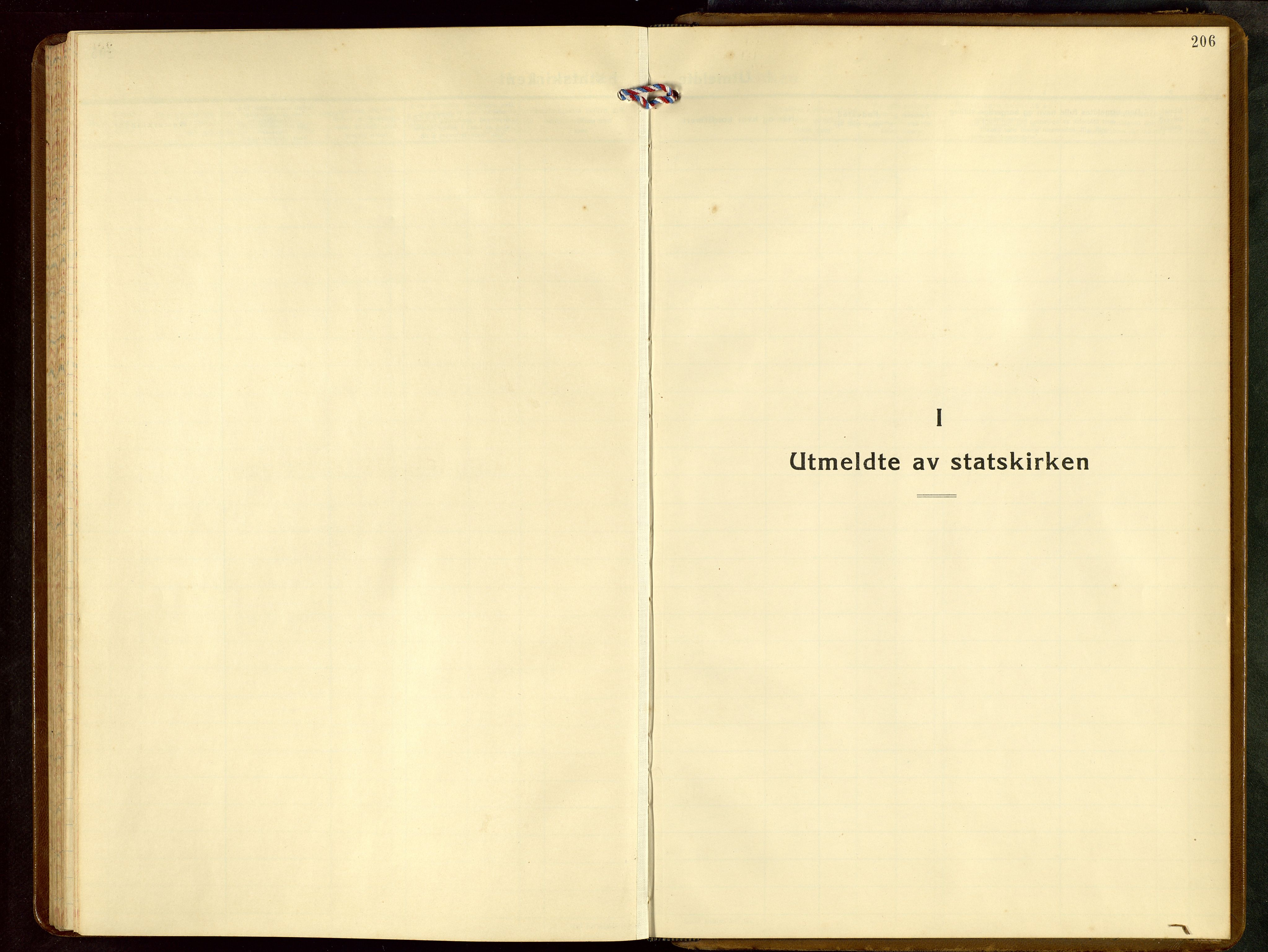 Skudenes sokneprestkontor, AV/SAST-A -101849/H/Ha/Hab/L0013: Klokkerbok nr. B 13, 1937-1954, s. 206