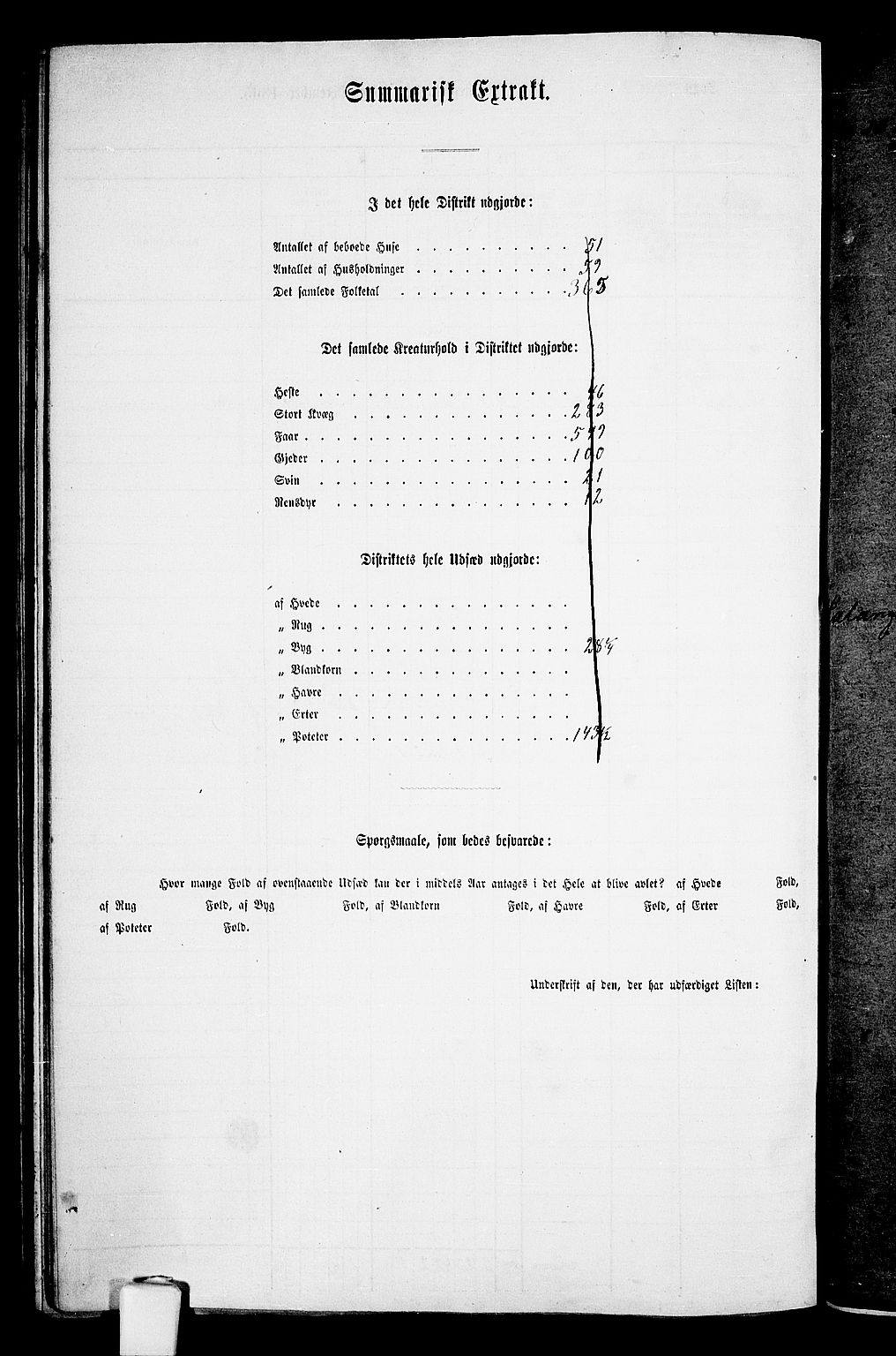 RA, Folketelling 1865 for 1933P Balsfjord prestegjeld, 1865, s. 124