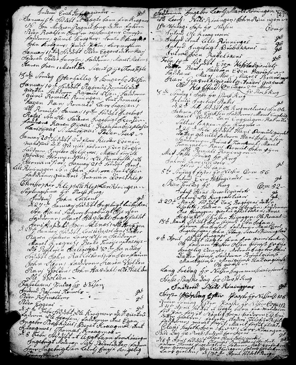 Ministerialprotokoller, klokkerbøker og fødselsregistre - Sør-Trøndelag, SAT/A-1456/691/L1091: Klokkerbok nr. 691C02, 1802-1815, s. 2