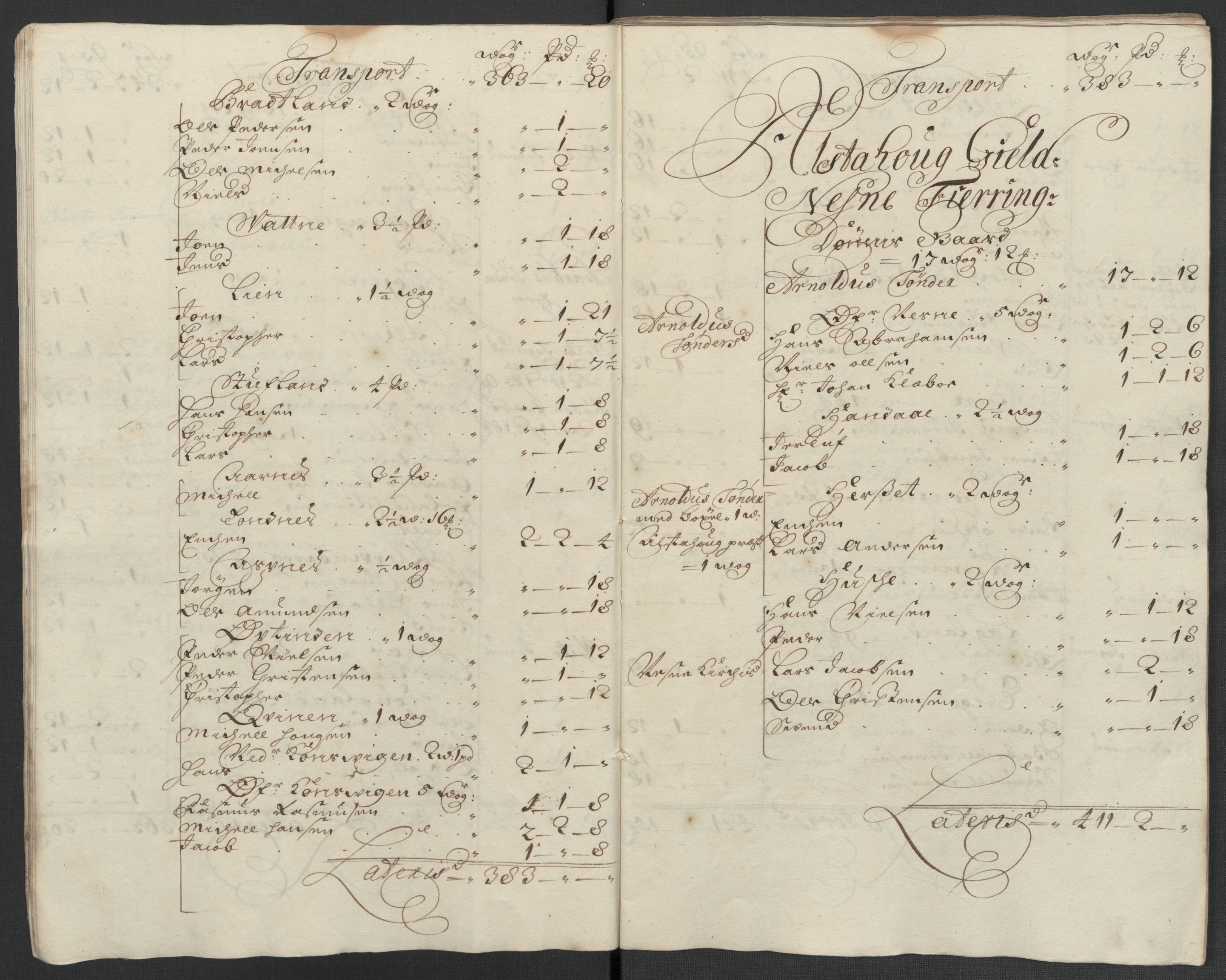 Rentekammeret inntil 1814, Reviderte regnskaper, Fogderegnskap, RA/EA-4092/R65/L4508: Fogderegnskap Helgeland, 1702-1705, s. 387