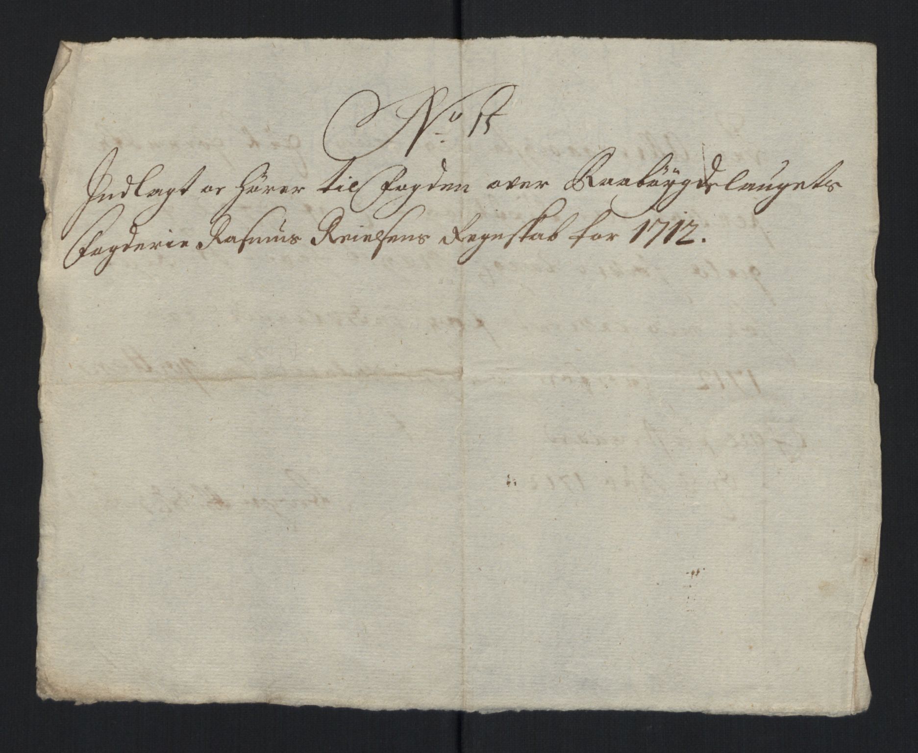 Rentekammeret inntil 1814, Reviderte regnskaper, Fogderegnskap, AV/RA-EA-4092/R40/L2450: Fogderegnskap Råbyggelag, 1712-1713, s. 209