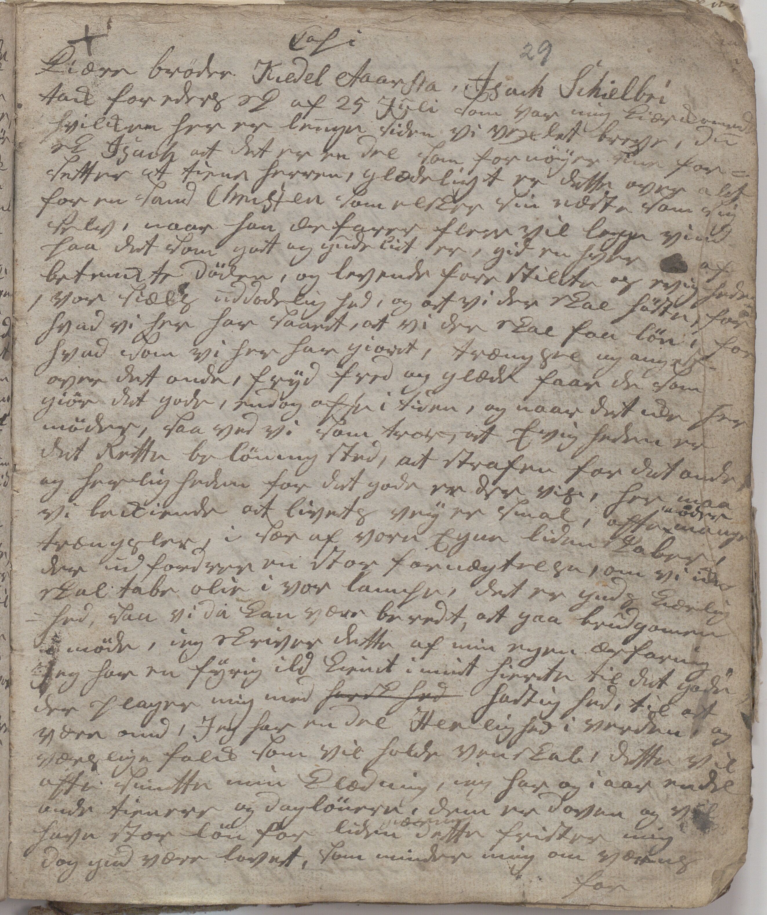 Heggtveitsamlingen, TMF/A-1007/H/L0047/0006: Kopibøker, brev etc.  / "Kopibok IV"/"MF IV", 1815-1819, s. 29