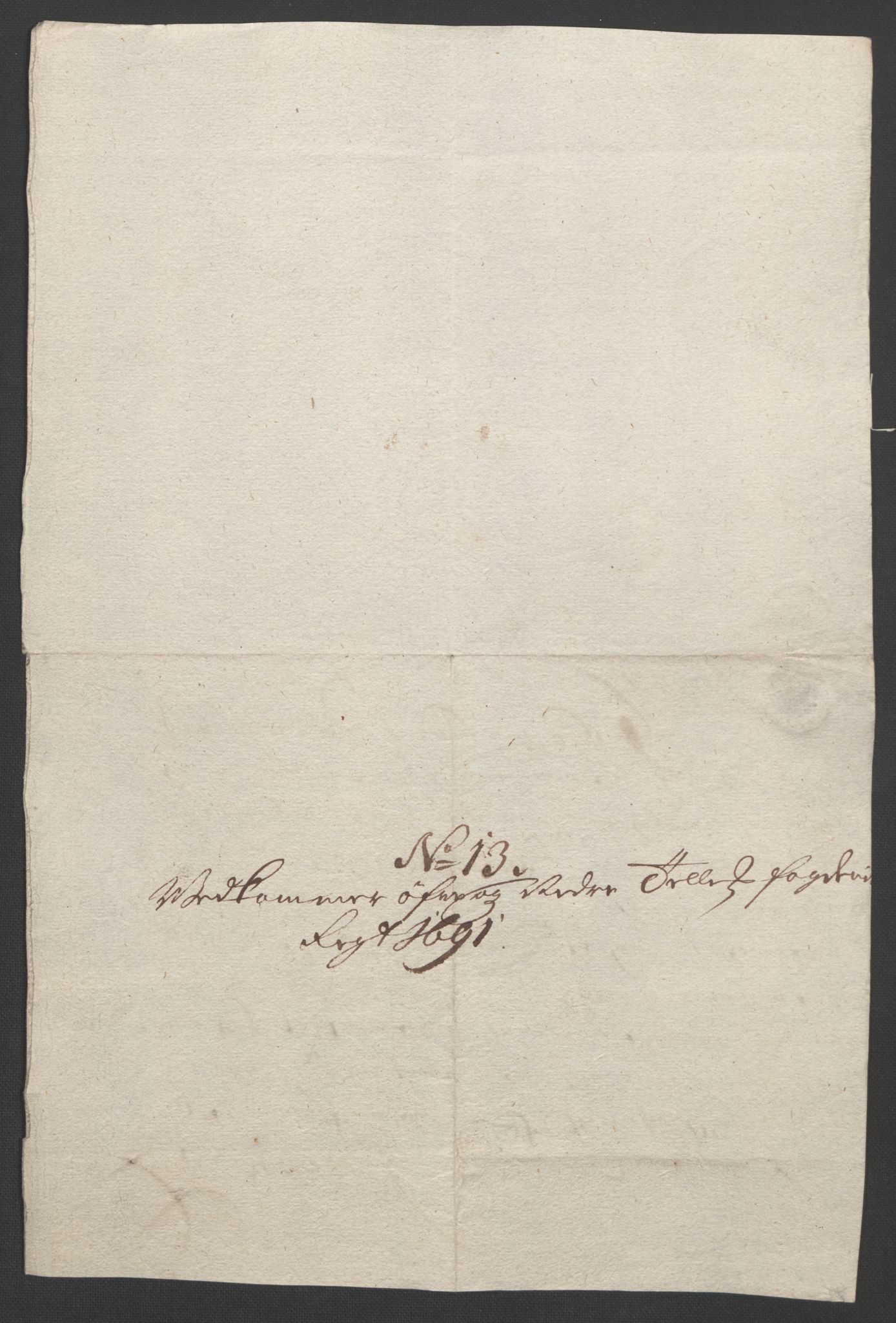 Rentekammeret inntil 1814, Reviderte regnskaper, Fogderegnskap, AV/RA-EA-4092/R35/L2091: Fogderegnskap Øvre og Nedre Telemark, 1690-1693, s. 86