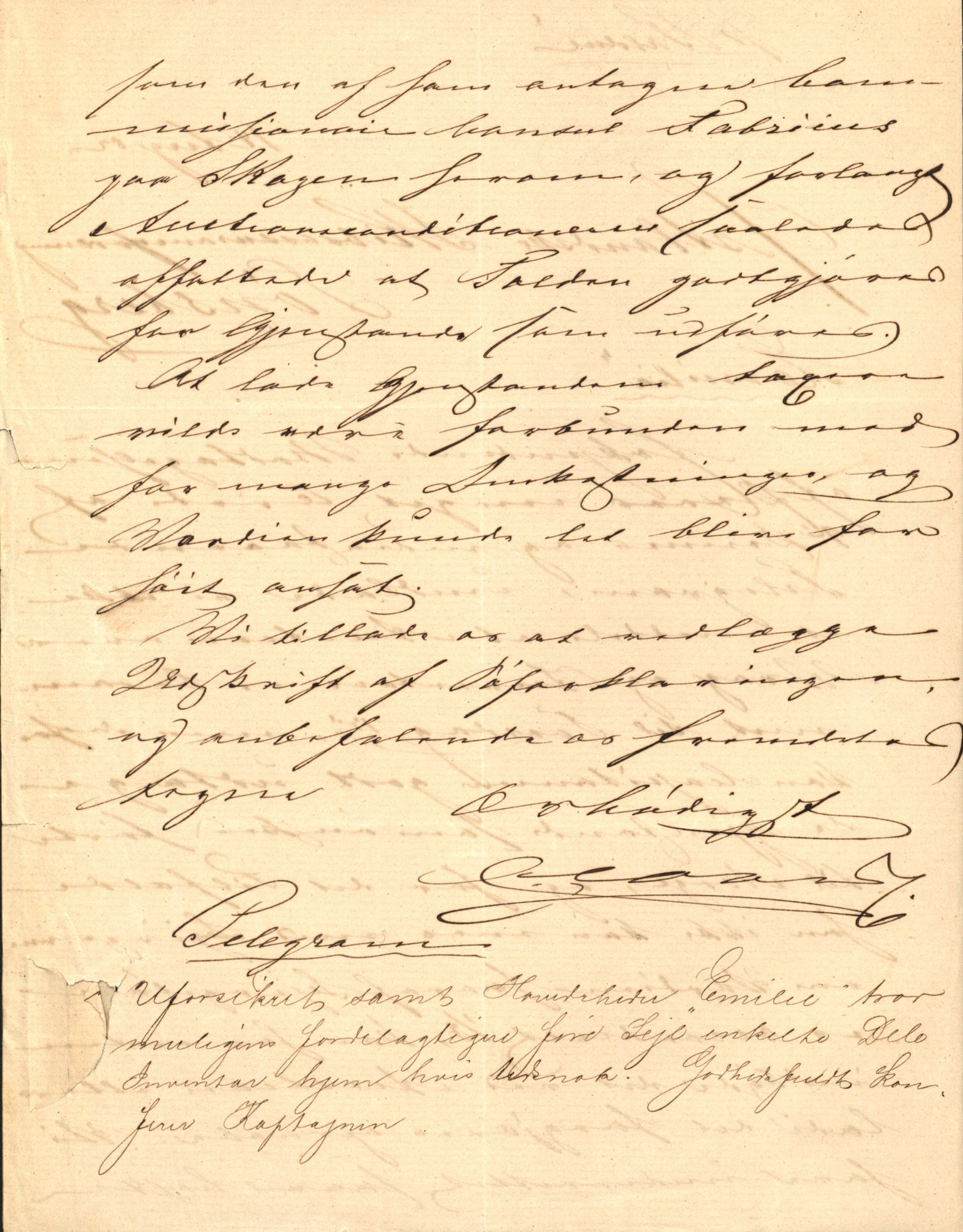 Pa 63 - Østlandske skibsassuranceforening, VEMU/A-1079/G/Ga/L0014/0013: Havaridokumenter / Heros, Emilie, 1882, s. 15