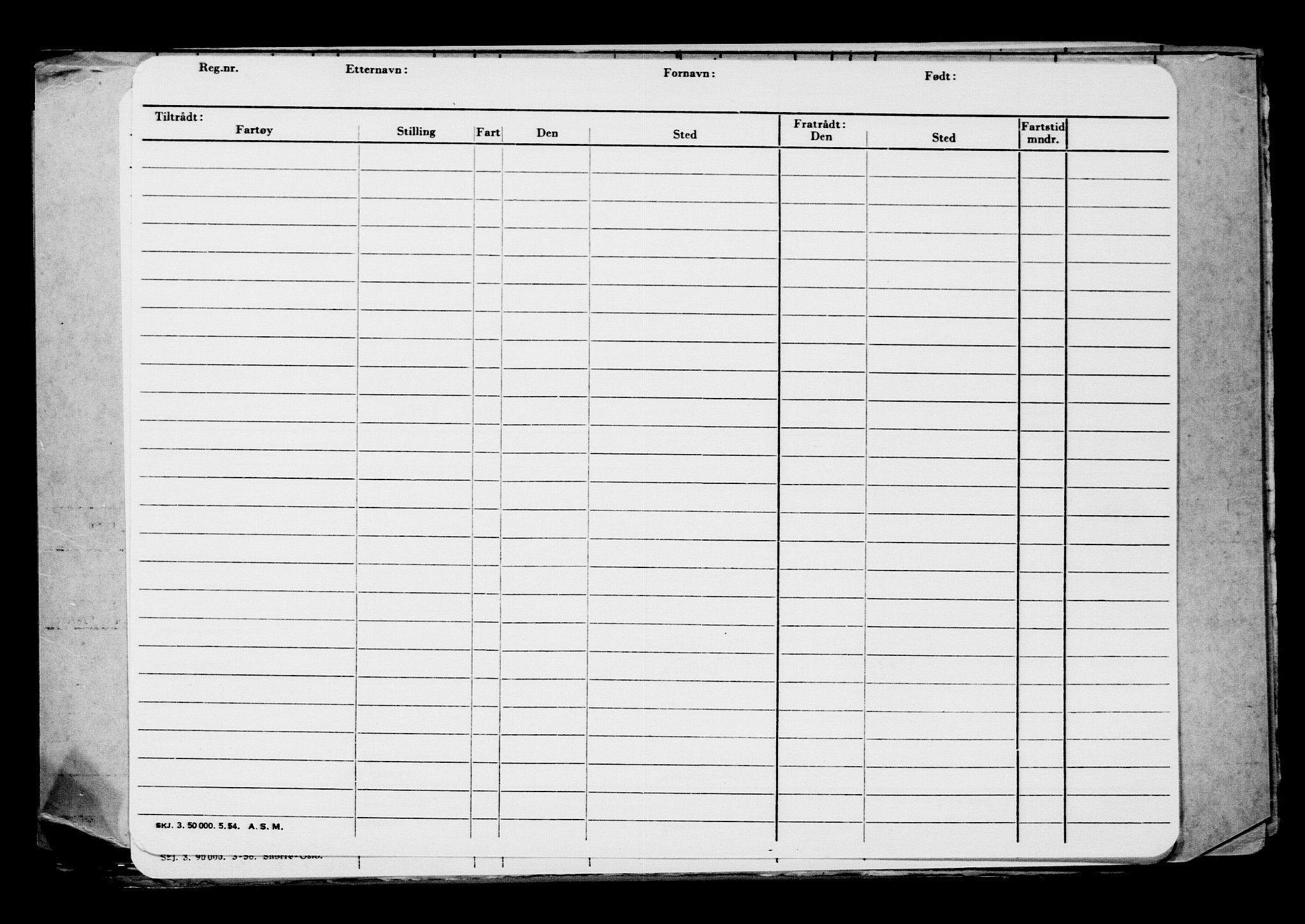 Direktoratet for sjømenn, AV/RA-S-3545/G/Gb/L0160: Hovedkort, 1918, s. 235