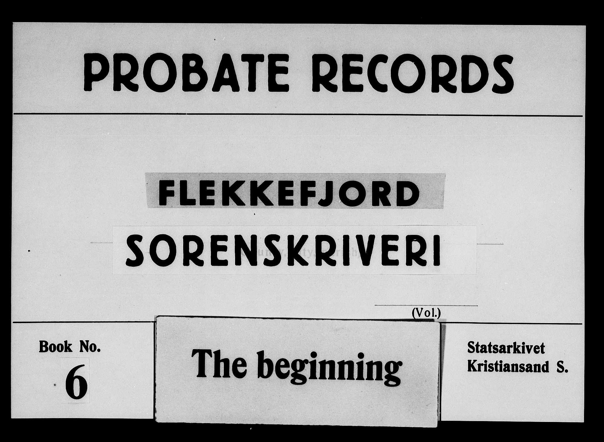Flekkefjord sorenskriveri, SAK/1221-0001/H/Hc/L0012: Skifteprotokoll nr. 6, med gårdsnavn- og personnavnregister, 1841-1850