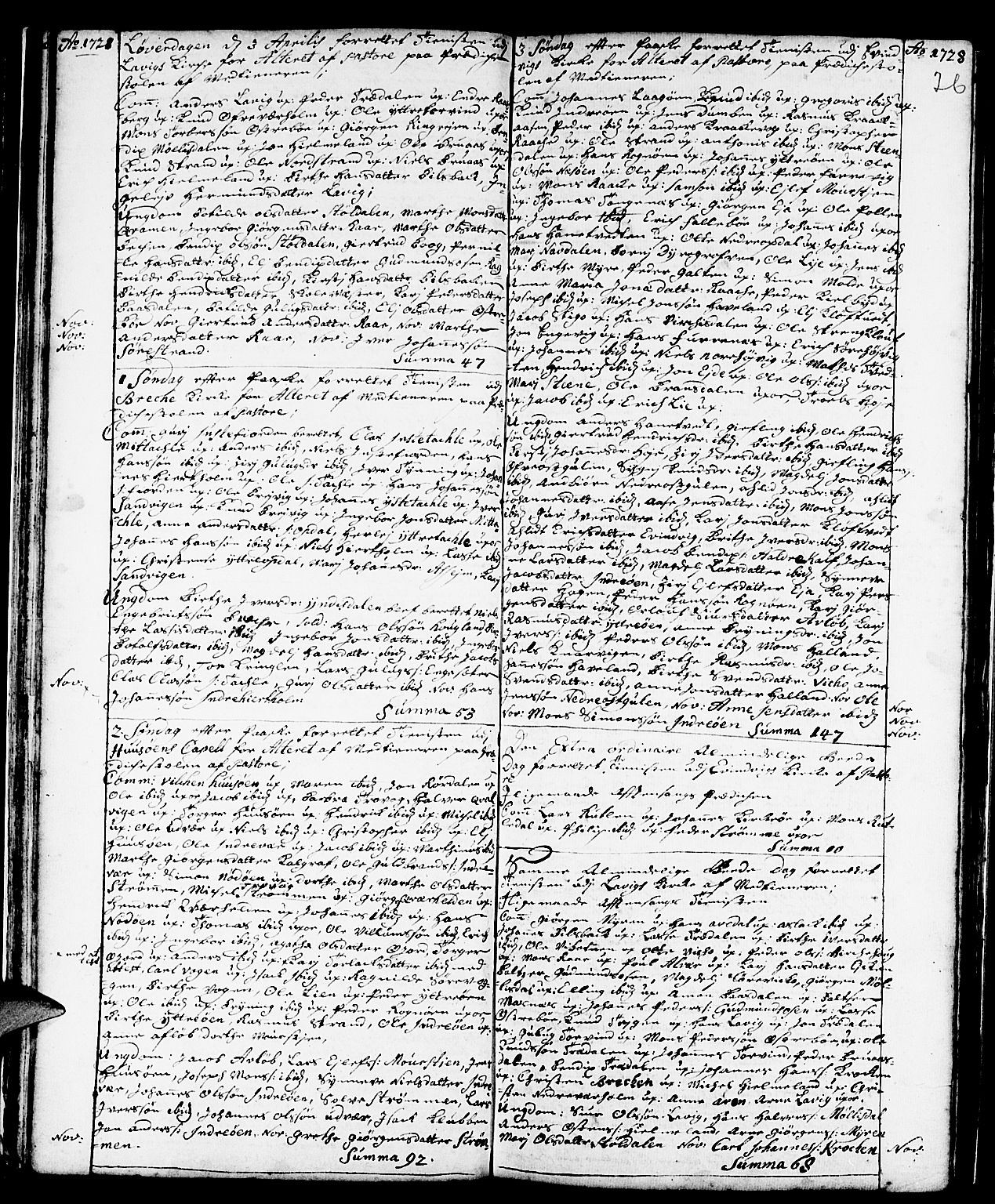 Gulen sokneprestembete, SAB/A-80201/H/Haa/Haaa/L0001: Ministerialbok nr. A 1, 1680-1735, s. 26
