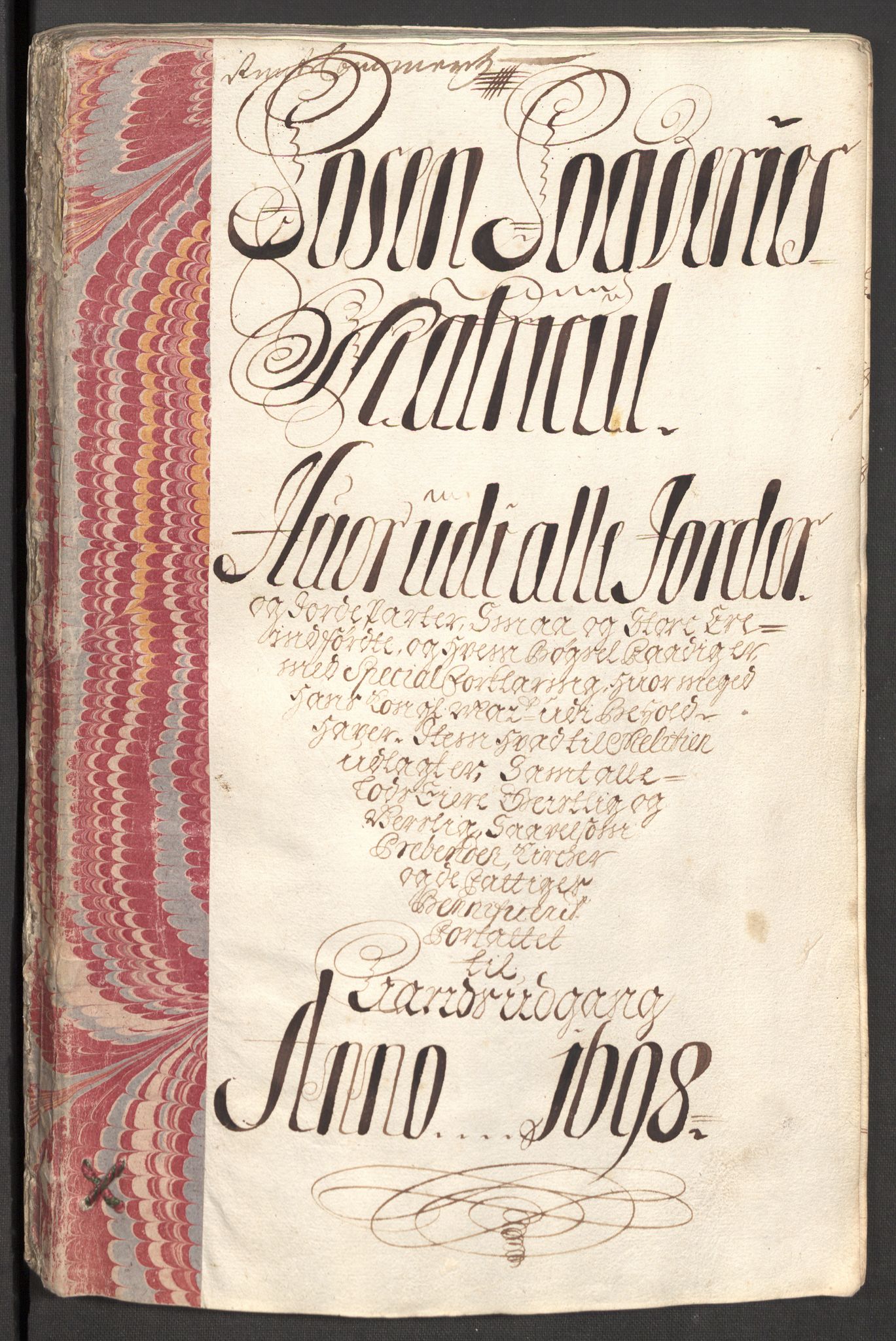 Rentekammeret inntil 1814, Reviderte regnskaper, Fogderegnskap, RA/EA-4092/R57/L3853: Fogderegnskap Fosen, 1698-1699, s. 50