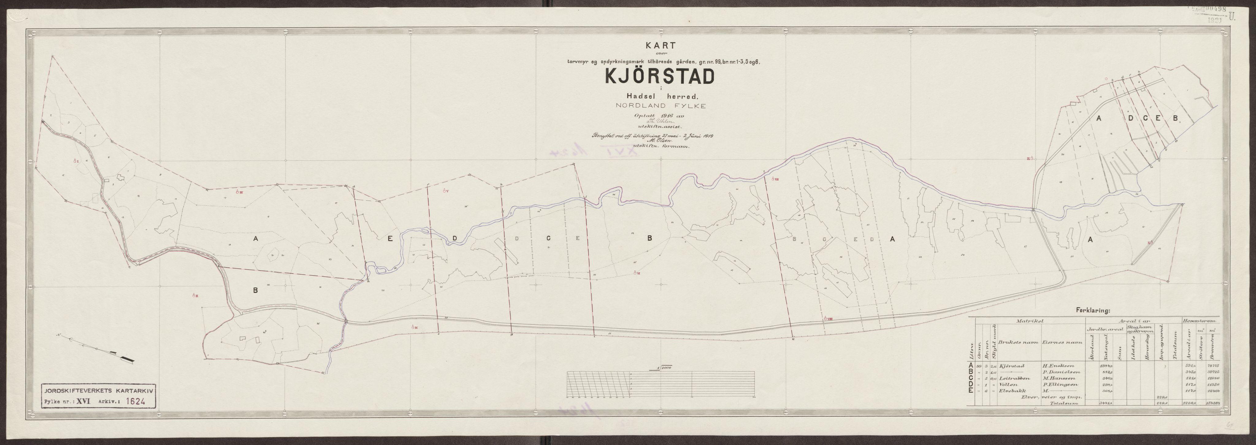 Jordskifteverkets kartarkiv, AV/RA-S-3929/T, 1859-1988, s. 1888