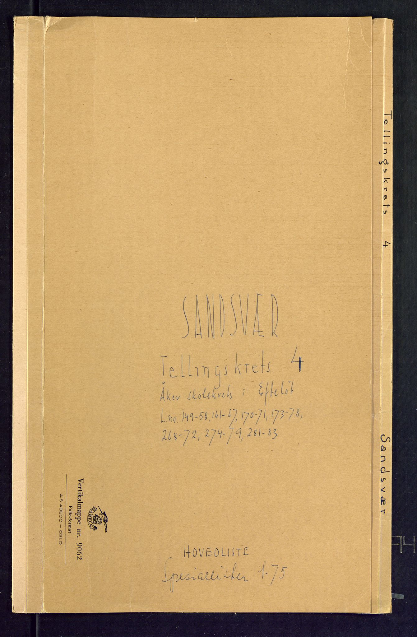 SAKO, Folketelling 1875 for 0629P Sandsvær prestegjeld, 1875, s. 22