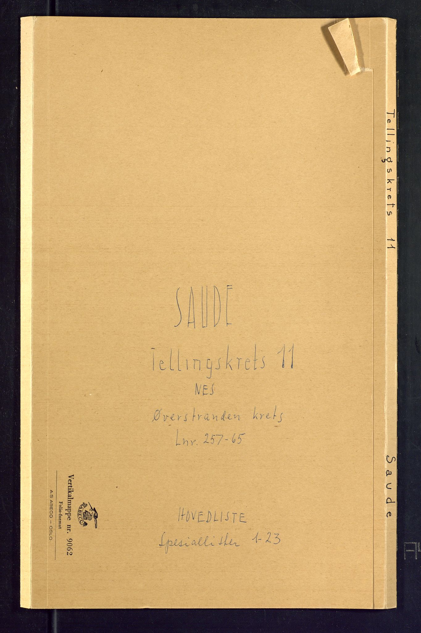 SAKO, Folketelling 1875 for 0822P Sauherad prestegjeld, 1875, s. 41