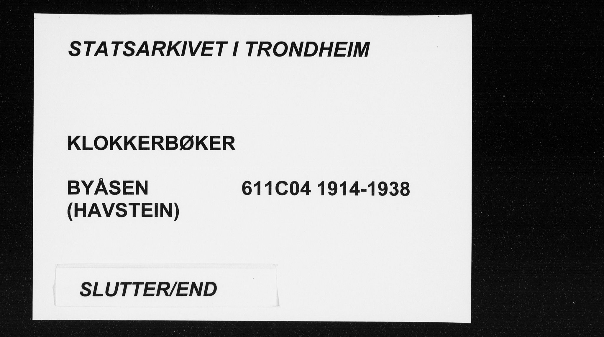 Ministerialprotokoller, klokkerbøker og fødselsregistre - Sør-Trøndelag, SAT/A-1456/611/L0356: Klokkerbok nr. 611C04, 1914-1938