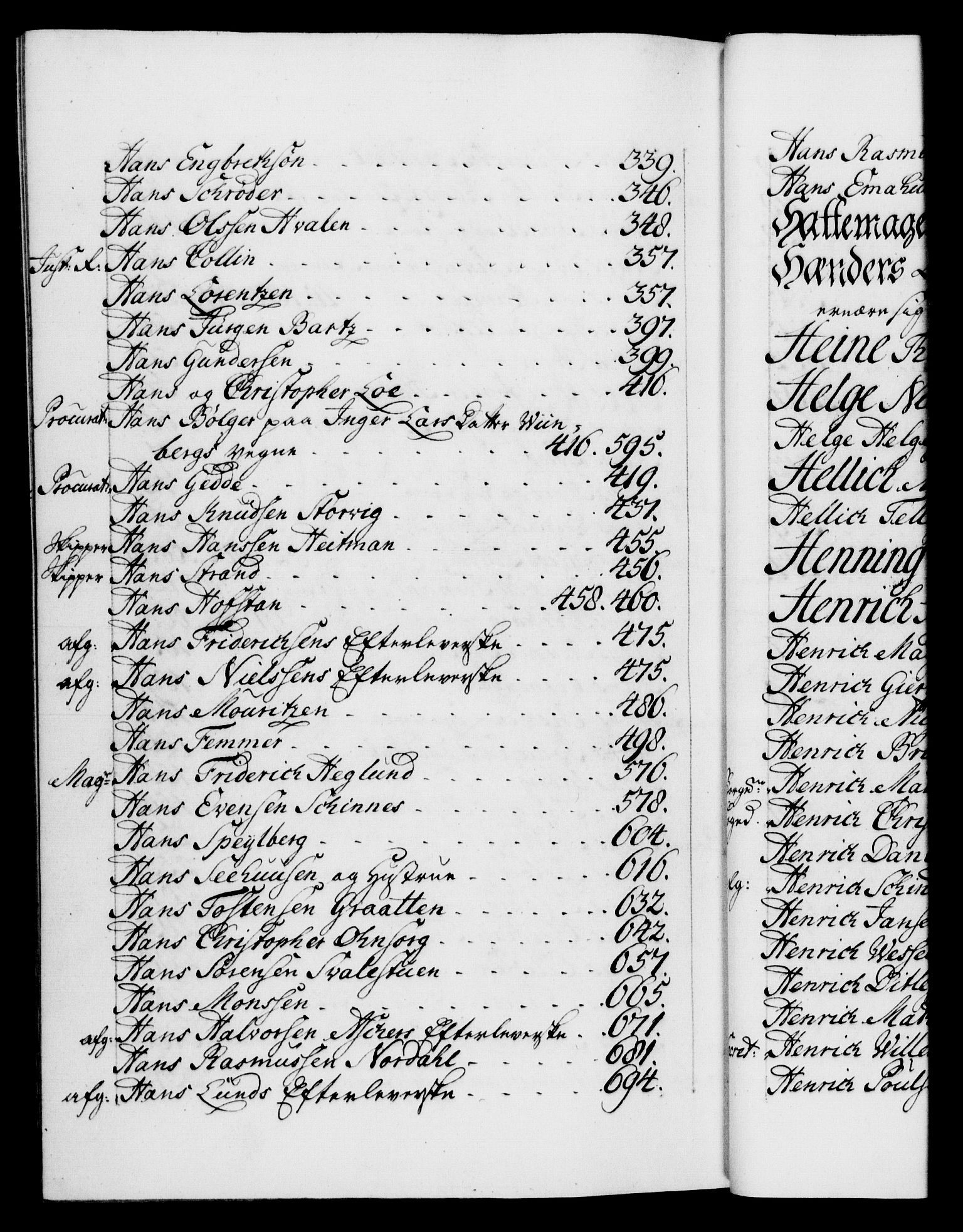 Danske Kanselli 1572-1799, AV/RA-EA-3023/F/Fc/Fca/Fcaa/L0031: Norske registre, 1739-1740