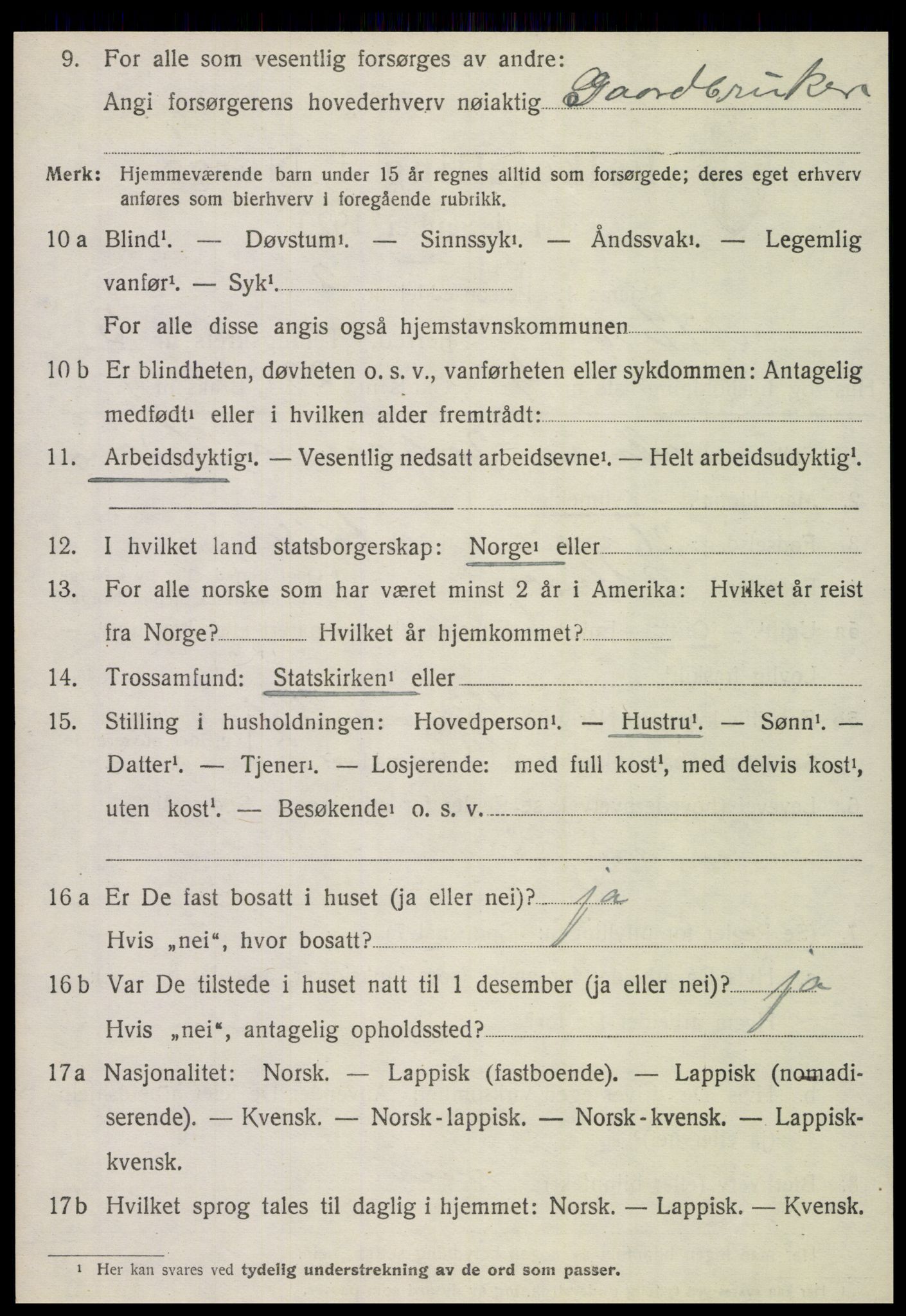 SAT, Folketelling 1920 for 1747 Otterøy herred, 1920, s. 1448