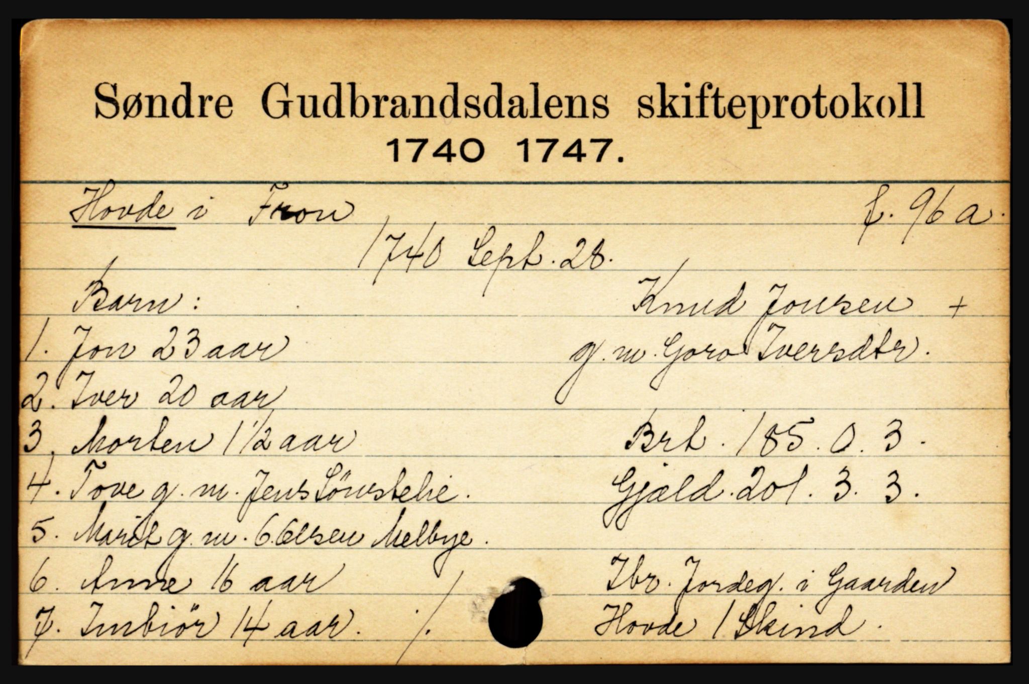 Sør-Gudbrandsdal tingrett, AV/SAH-TING-004/J, 1658-1885, s. 5233