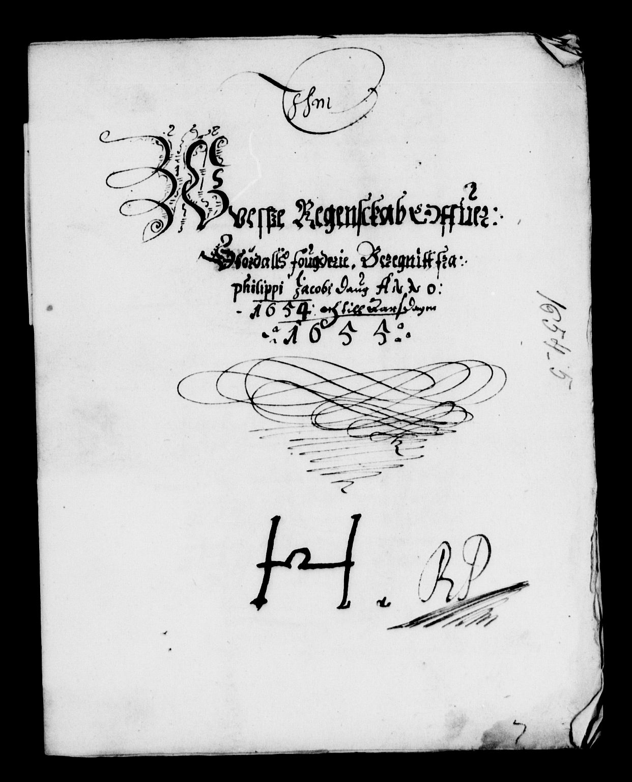 Rentekammeret inntil 1814, Reviderte regnskaper, Lensregnskaper, AV/RA-EA-5023/R/Rb/Rbw/L0116: Trondheim len, 1654-1655