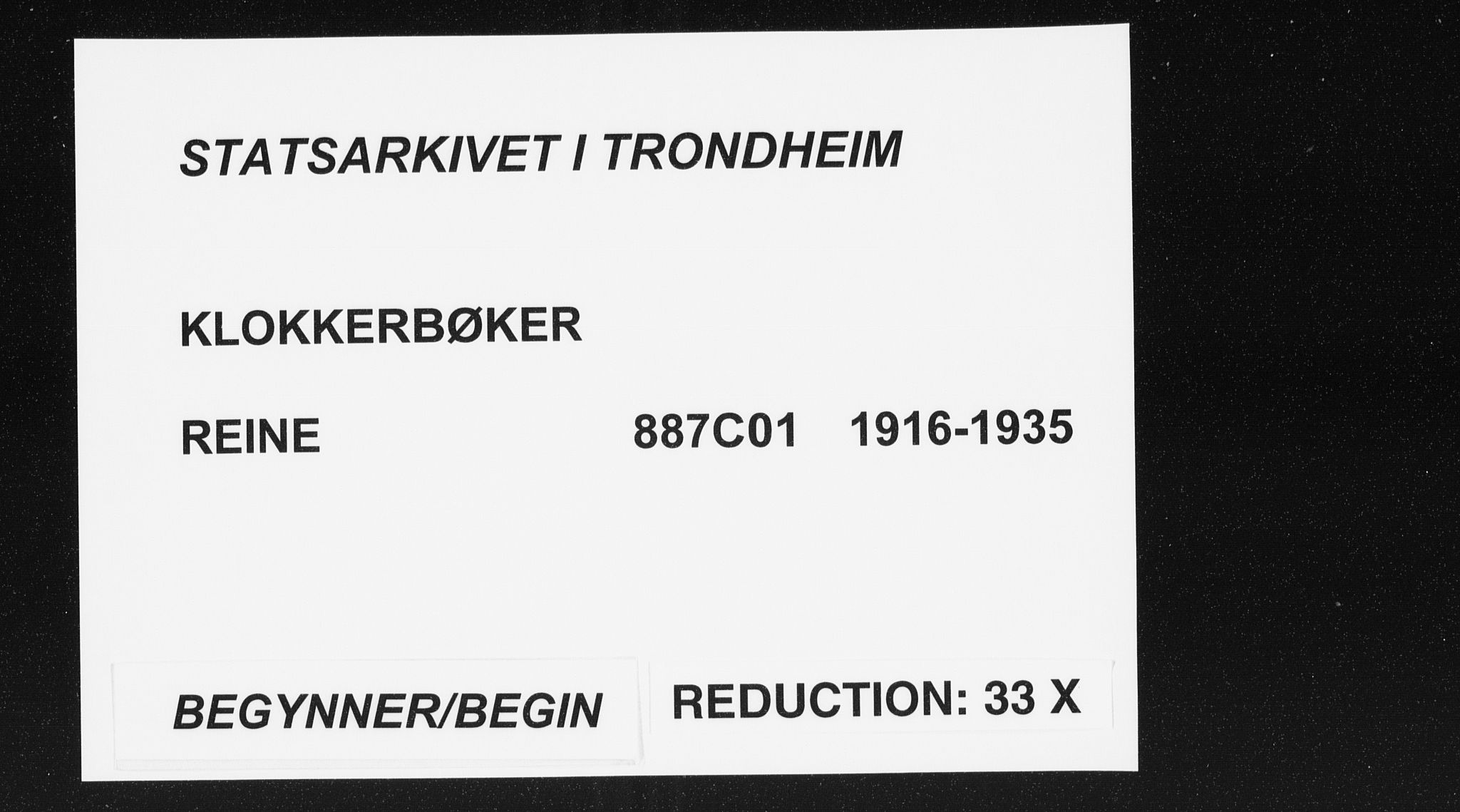 Ministerialprotokoller, klokkerbøker og fødselsregistre - Nordland, SAT/A-1459/887/L1229: Klokkerbok nr. 887C01, 1916-1935