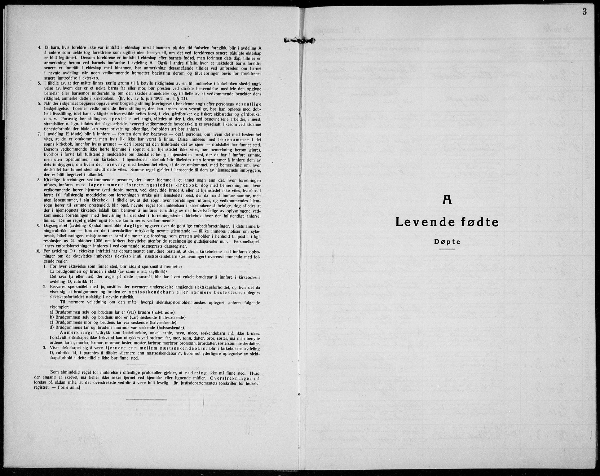 Løten prestekontor, AV/SAH-PREST-022/L/La/L0009: Klokkerbok nr. 9, 1930-1939, s. 3