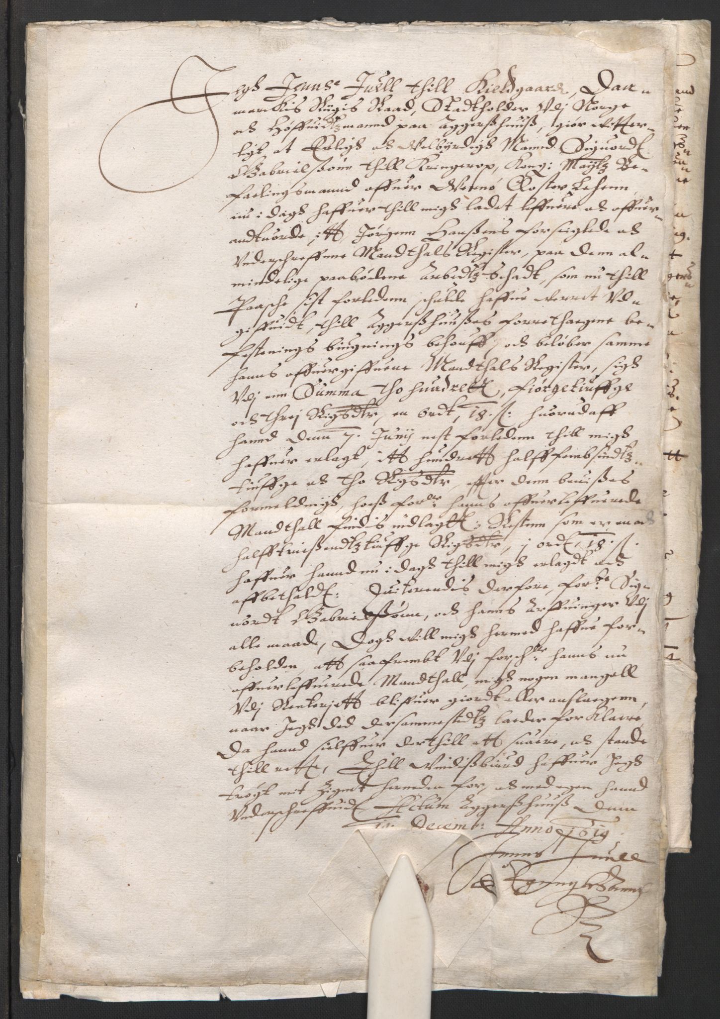 Rentekammeret inntil 1814, Reviderte regnskaper, Lensregnskaper, AV/RA-EA-5023/R/Rb/Rbg/L0009: Verne kloster len, 1618-1654