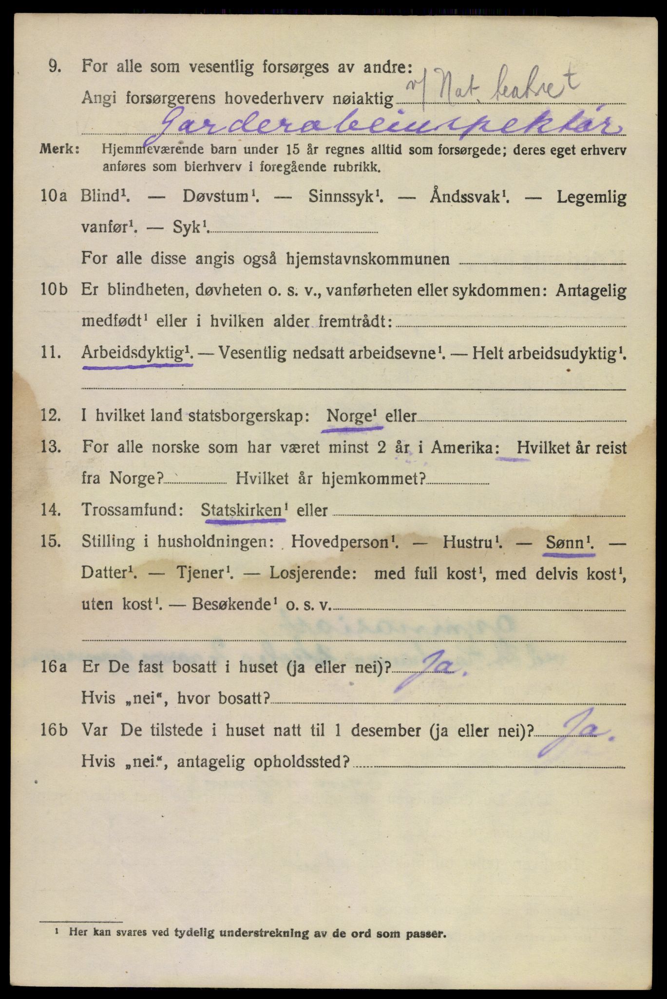 SAO, Folketelling 1920 for 0301 Kristiania kjøpstad, 1920, s. 536162