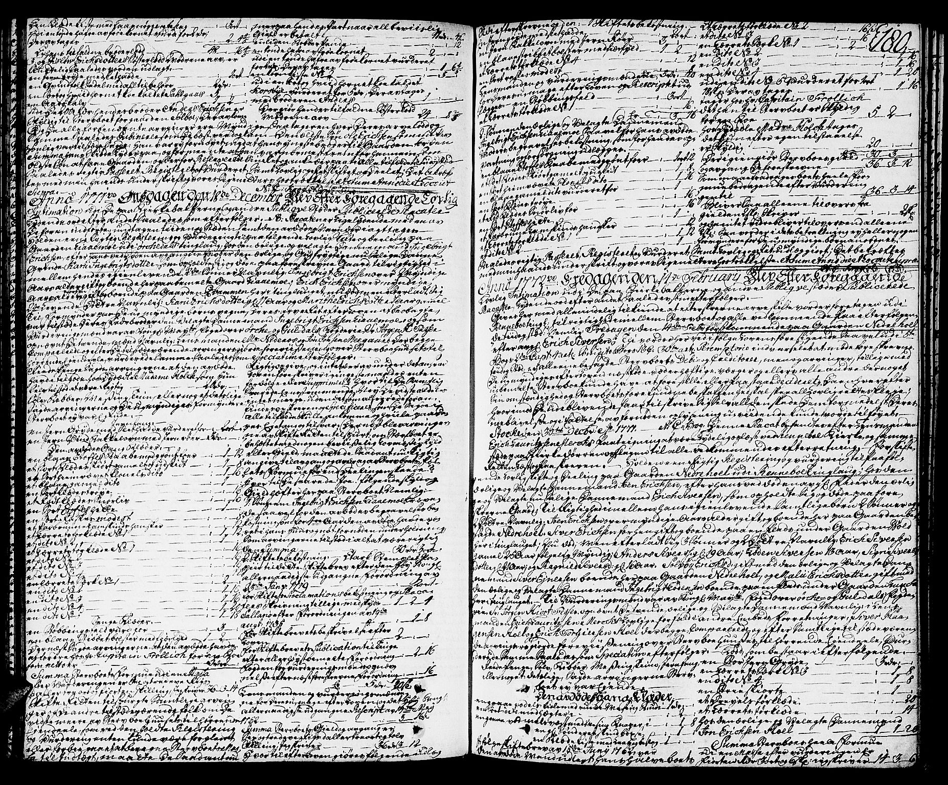 Orkdal sorenskriveri, SAT/A-4169/1/3/3Aa/L0007: Skifteprotokoller, 1767-1782, s. 179b-180a