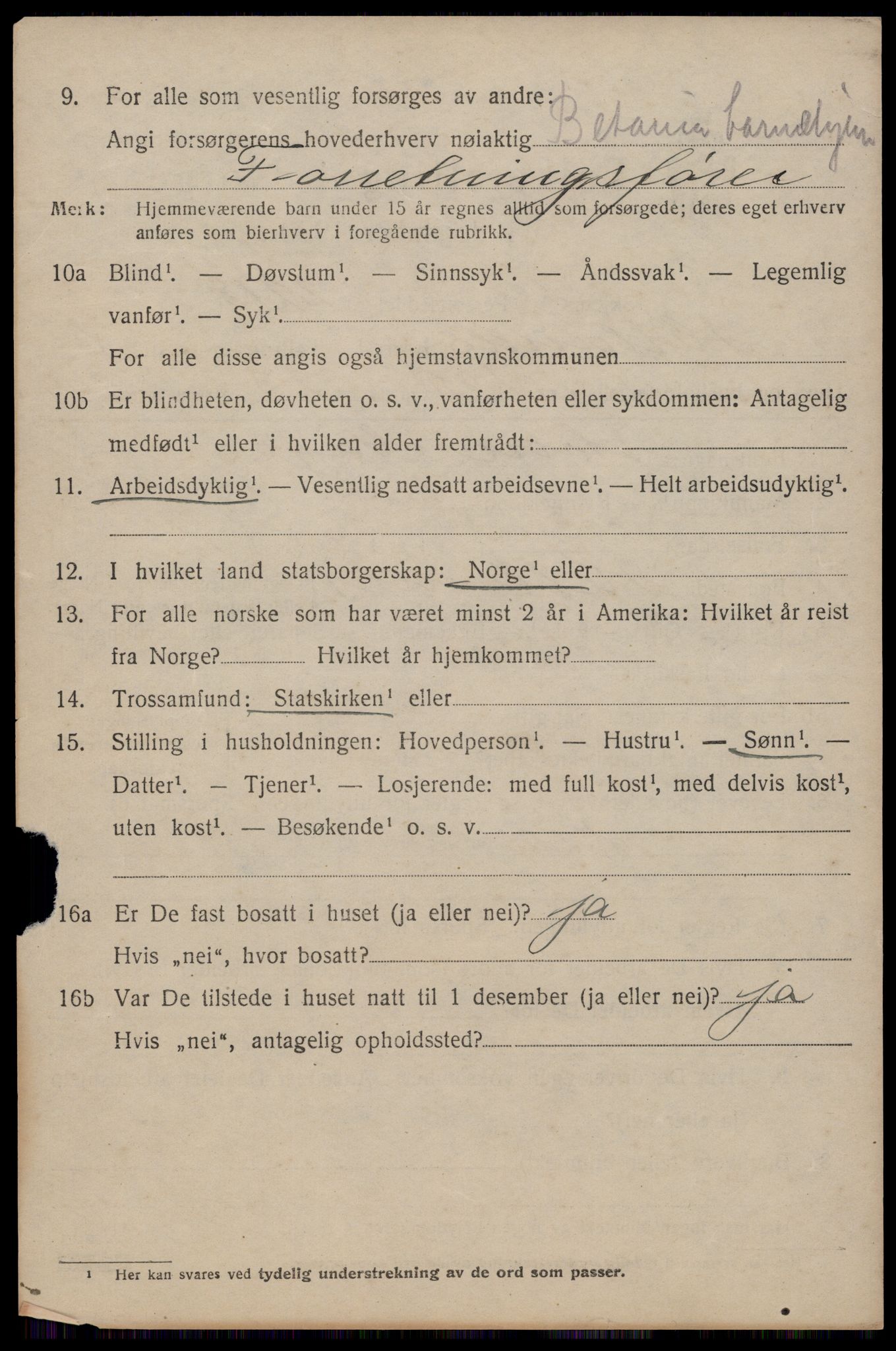 SAST, Folketelling 1920 for 1126 Hetland herred, 1920, s. 13880