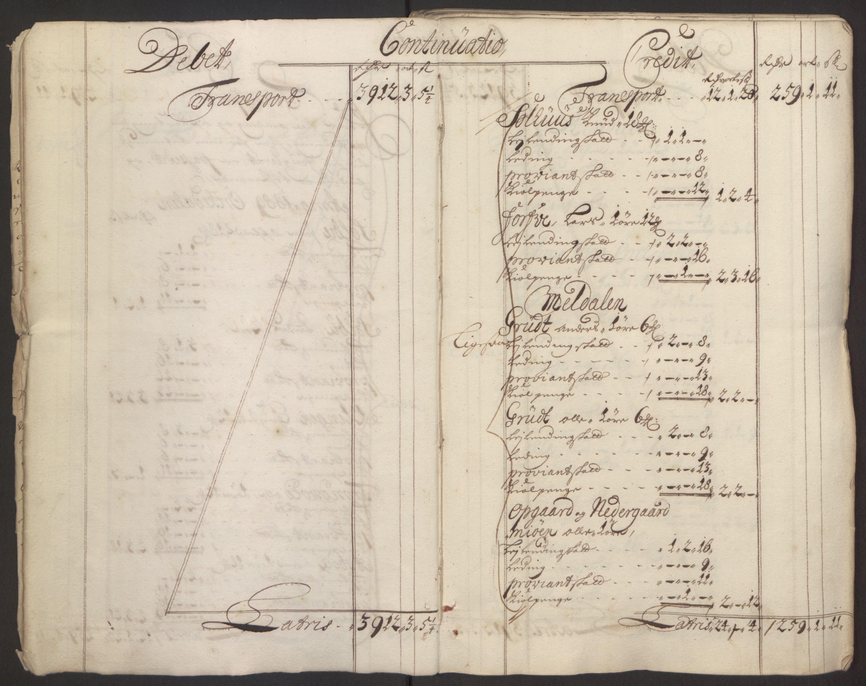 Rentekammeret inntil 1814, Reviderte regnskaper, Fogderegnskap, AV/RA-EA-4092/R60/L3944: Fogderegnskap Orkdal og Gauldal, 1694, s. 213