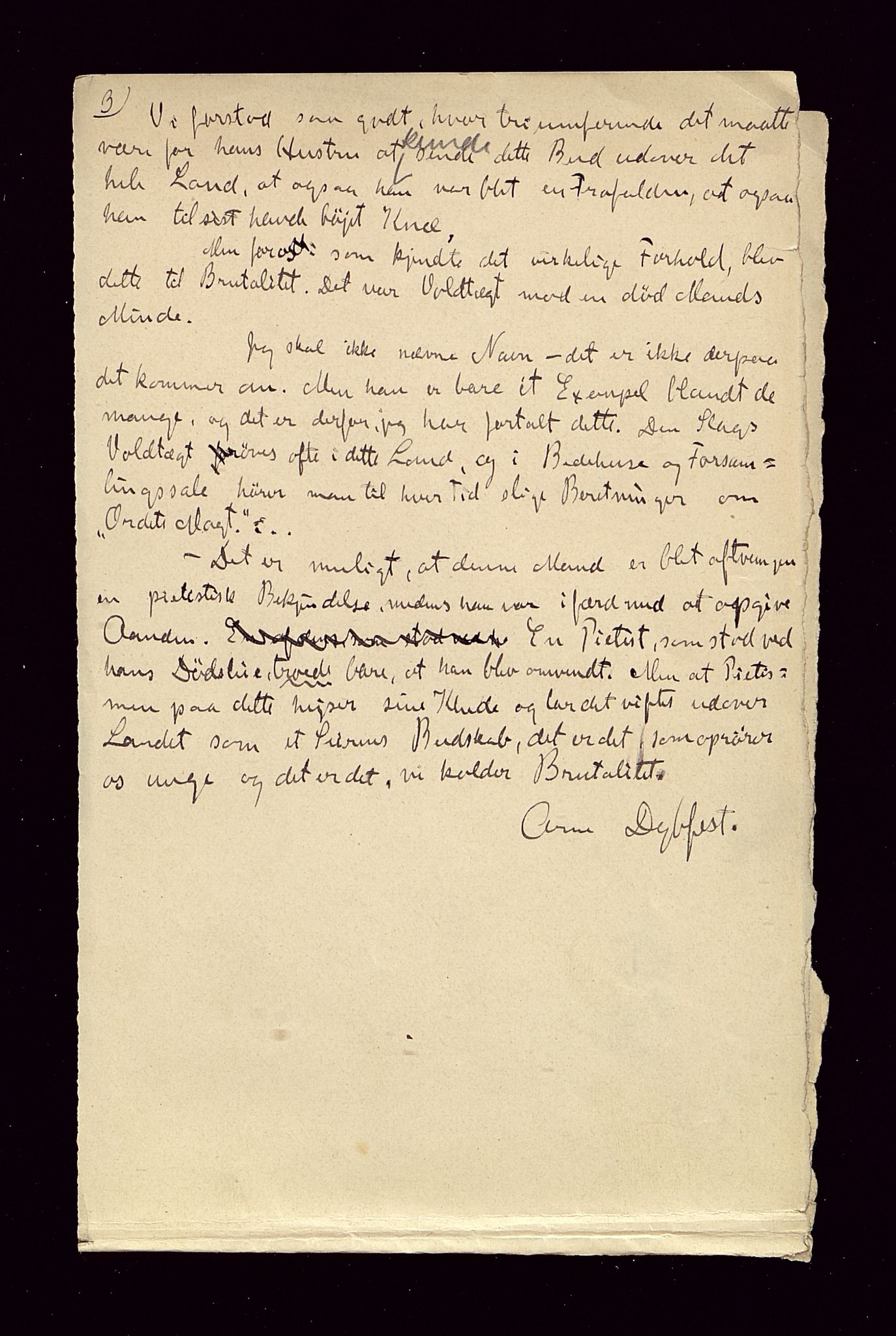 Øvre Amla, gnr. 106, VLFK/SFF-2013149/E/Ea/L0001/0039: A-G / Dybfest, Arne (1868-1892. Forfatter)