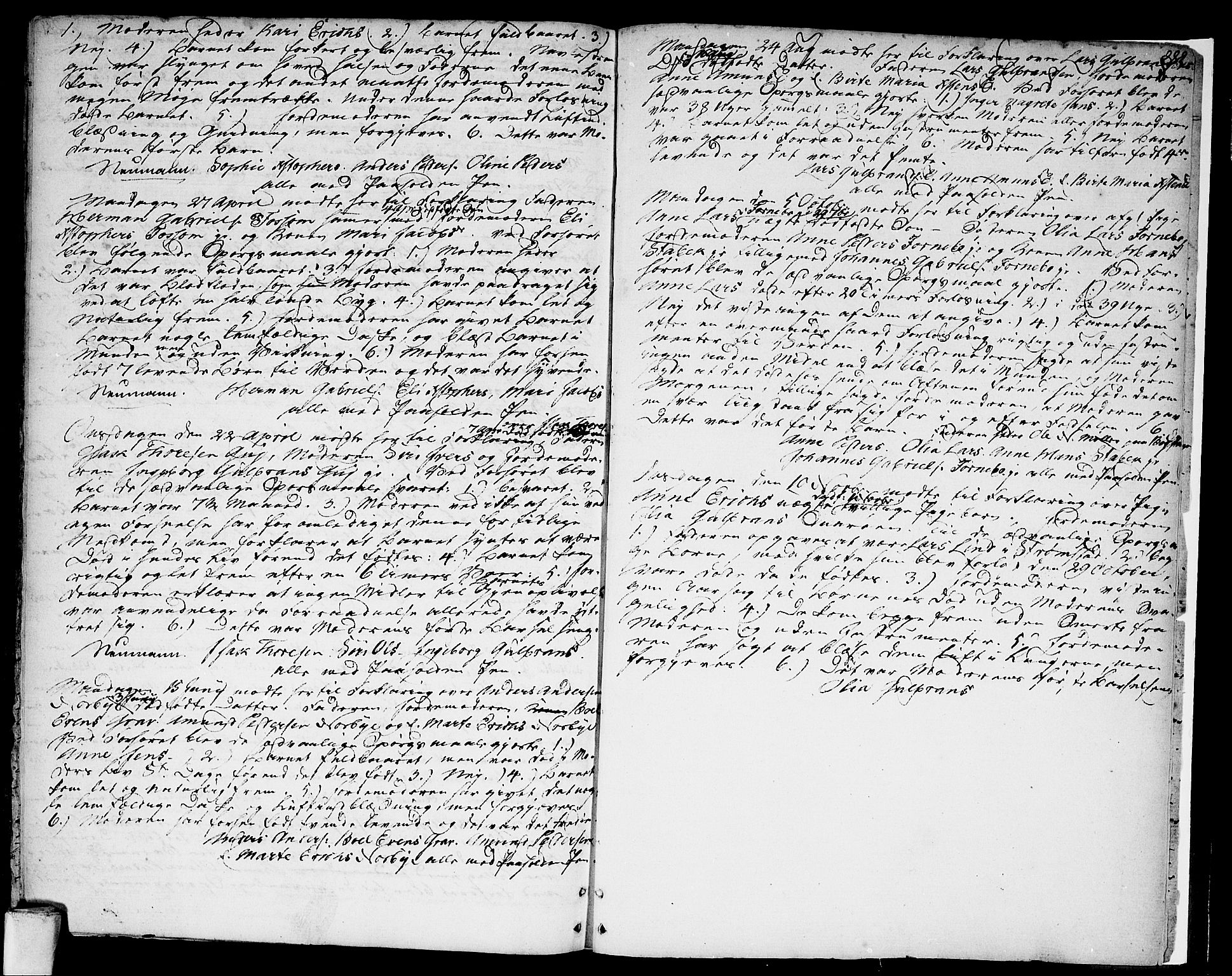 Asker prestekontor Kirkebøker, AV/SAO-A-10256a/F/Fa/L0003: Ministerialbok nr. I 3, 1767-1807, s. 282