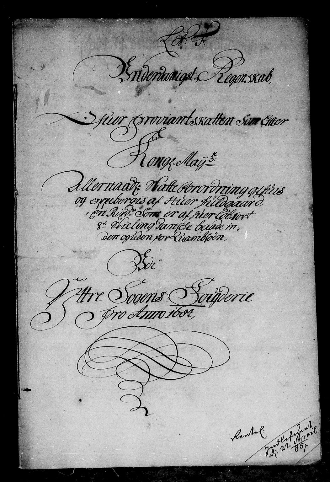 Rentekammeret inntil 1814, Reviderte regnskaper, Stiftamtstueregnskaper, Bergen stiftamt, RA/EA-6043/R/Rc/L0075: Bergen stiftamt, 1682-1684