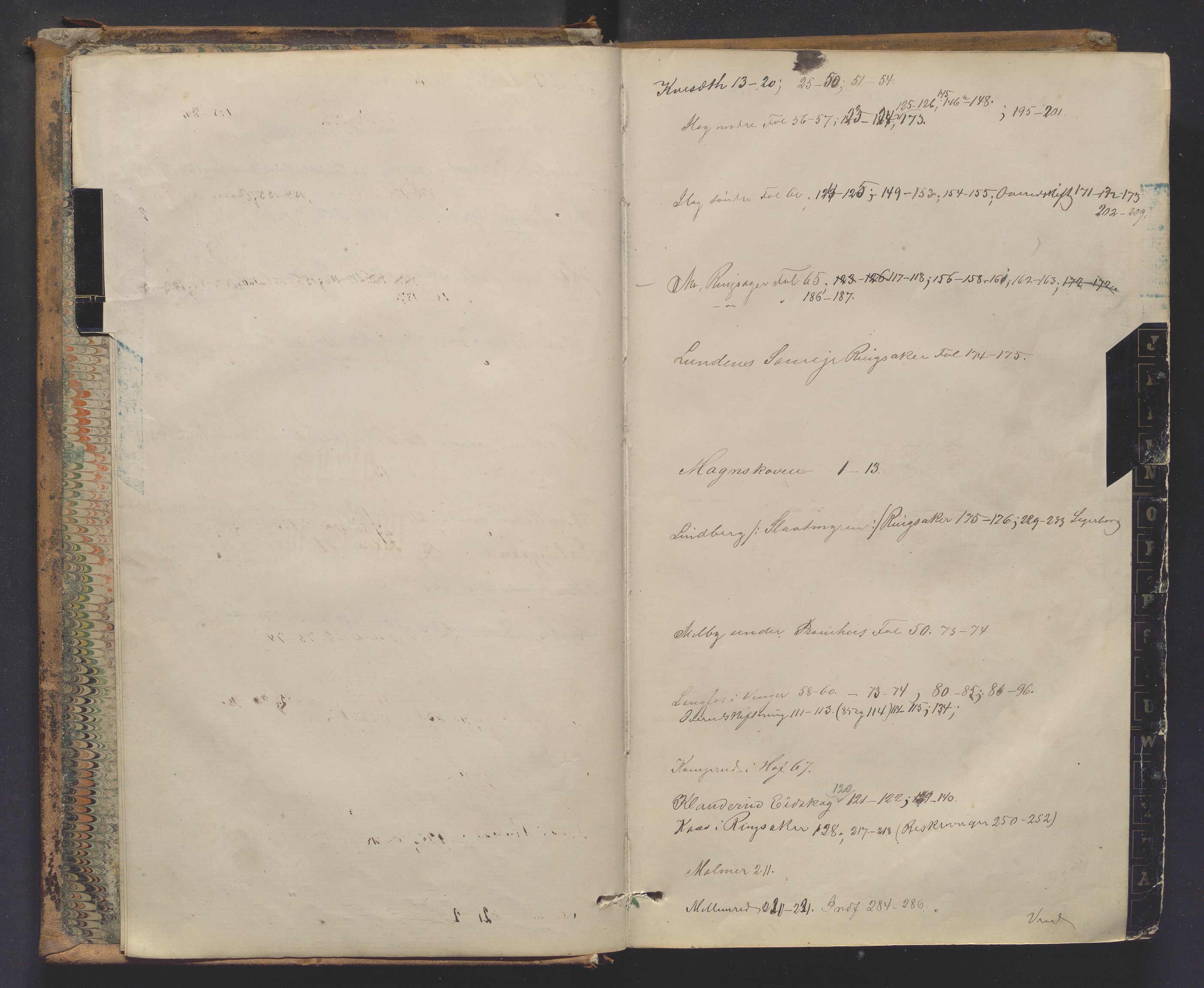 Utskiftningsformannen i Hedmark fylke, AV/SAH-JORDSKIFTEH-001/H/Ha/L0006/0001: Forhandlingsprotokoller, nr. 11 og 12 / Forhandlingsprotokoll nr. 11, 1874-1879