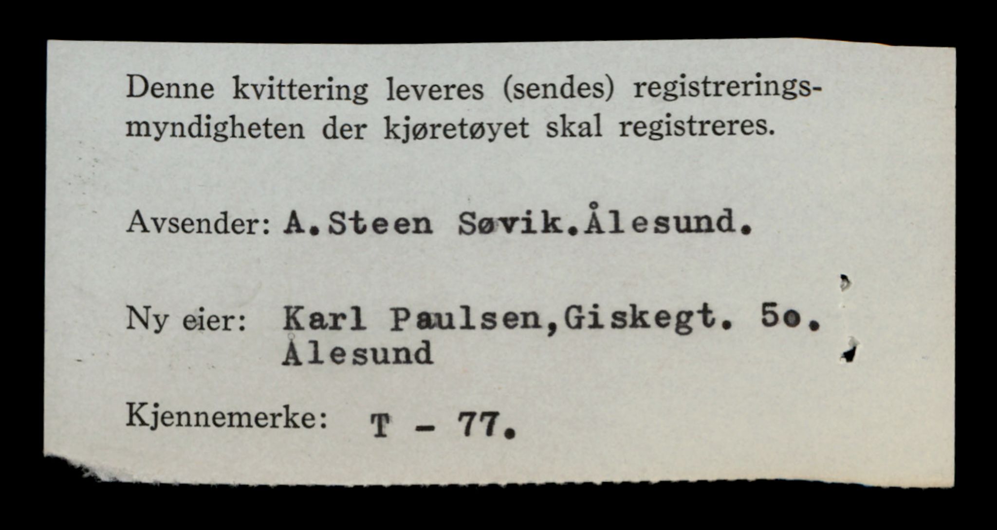 Møre og Romsdal vegkontor - Ålesund trafikkstasjon, AV/SAT-A-4099/F/Fe/L0001: Registreringskort for kjøretøy T 3 - T 127, 1927-1998, s. 1604