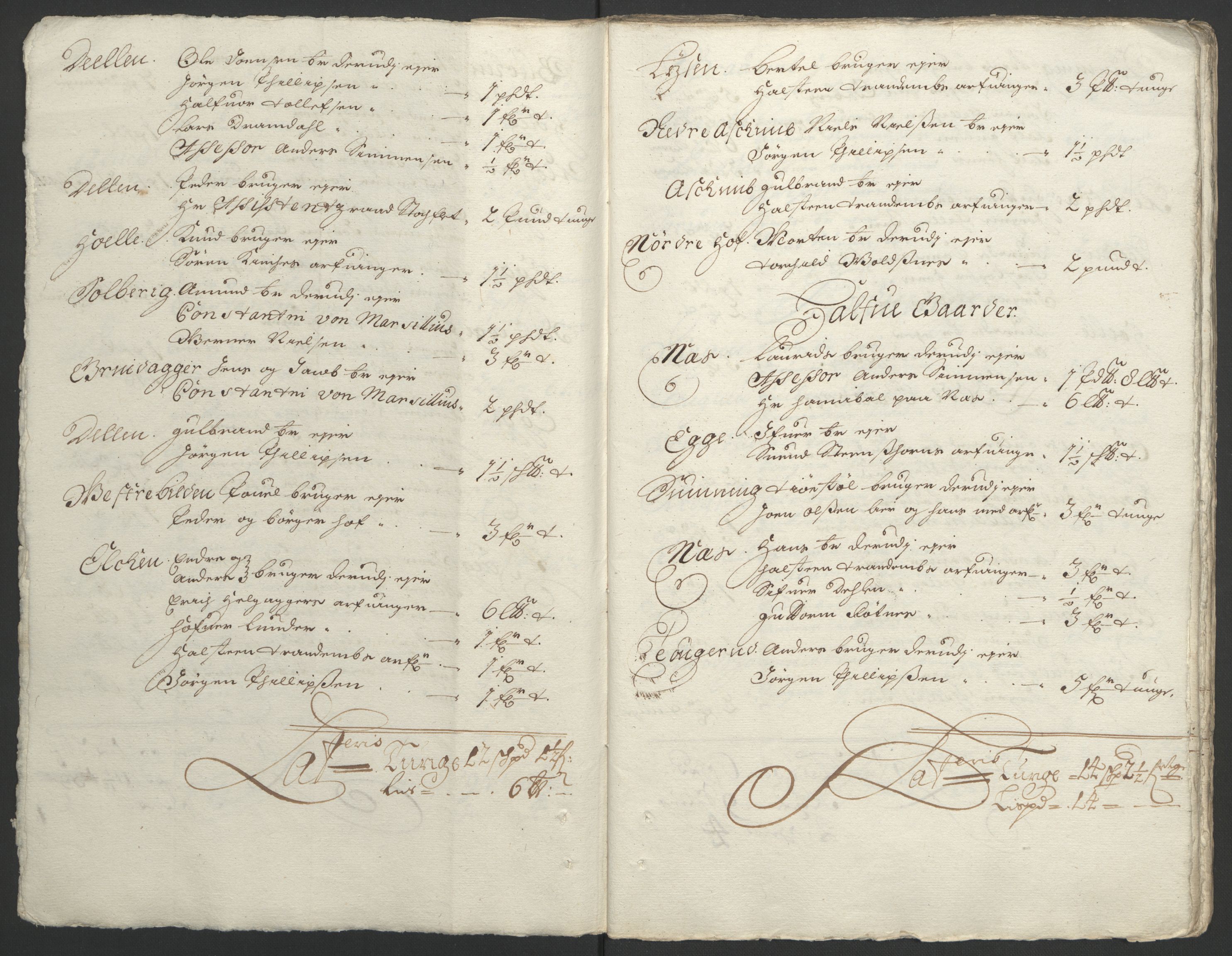 Rentekammeret inntil 1814, Reviderte regnskaper, Fogderegnskap, AV/RA-EA-4092/R18/L1291: Fogderegnskap Hadeland, Toten og Valdres, 1692, s. 69