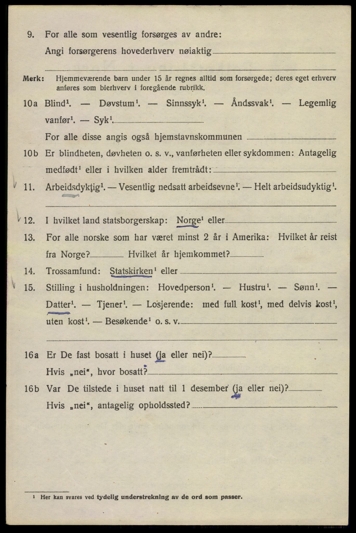 SAO, Folketelling 1920 for 0301 Kristiania kjøpstad, 1920, s. 453188