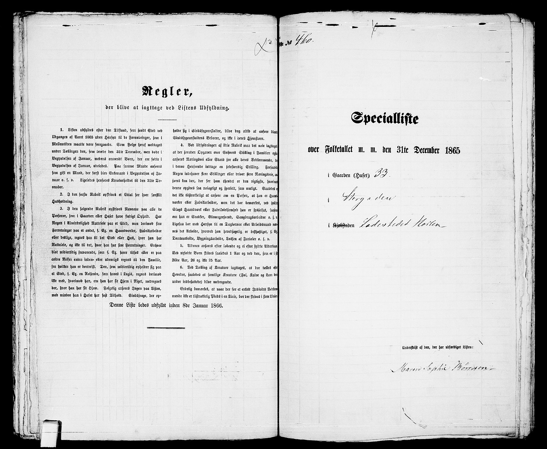 RA, Folketelling 1865 for 0703 Horten ladested, 1865, s. 964