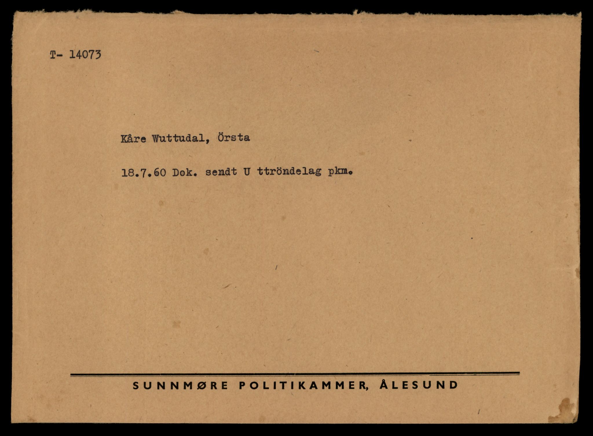 Møre og Romsdal vegkontor - Ålesund trafikkstasjon, AV/SAT-A-4099/F/Fe/L0042: Registreringskort for kjøretøy T 13906 - T 14079, 1927-1998, s. 3059